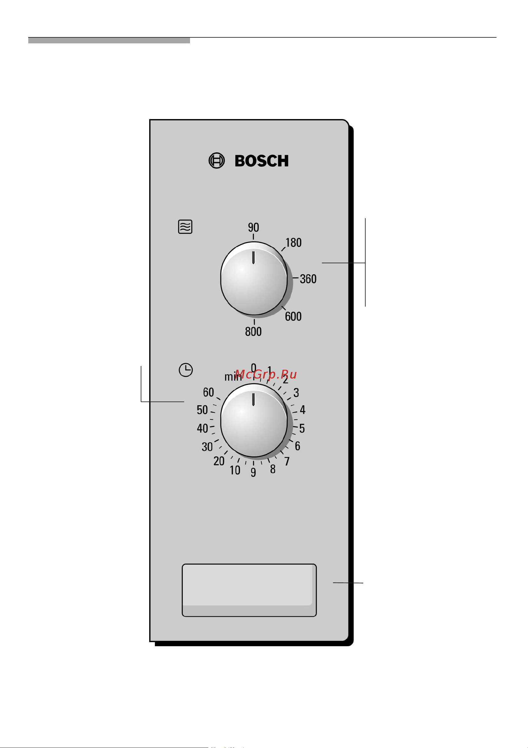 Bosch HMT 72M420 [33/120] Painel de comandos