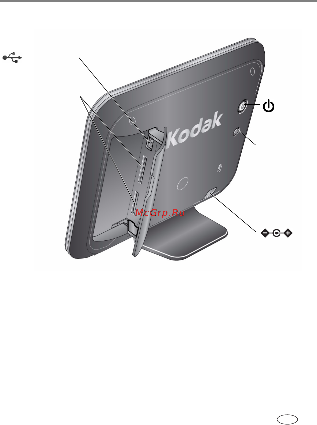 Kodak Pulse W730 [3/45] Внешний вид и органы управления