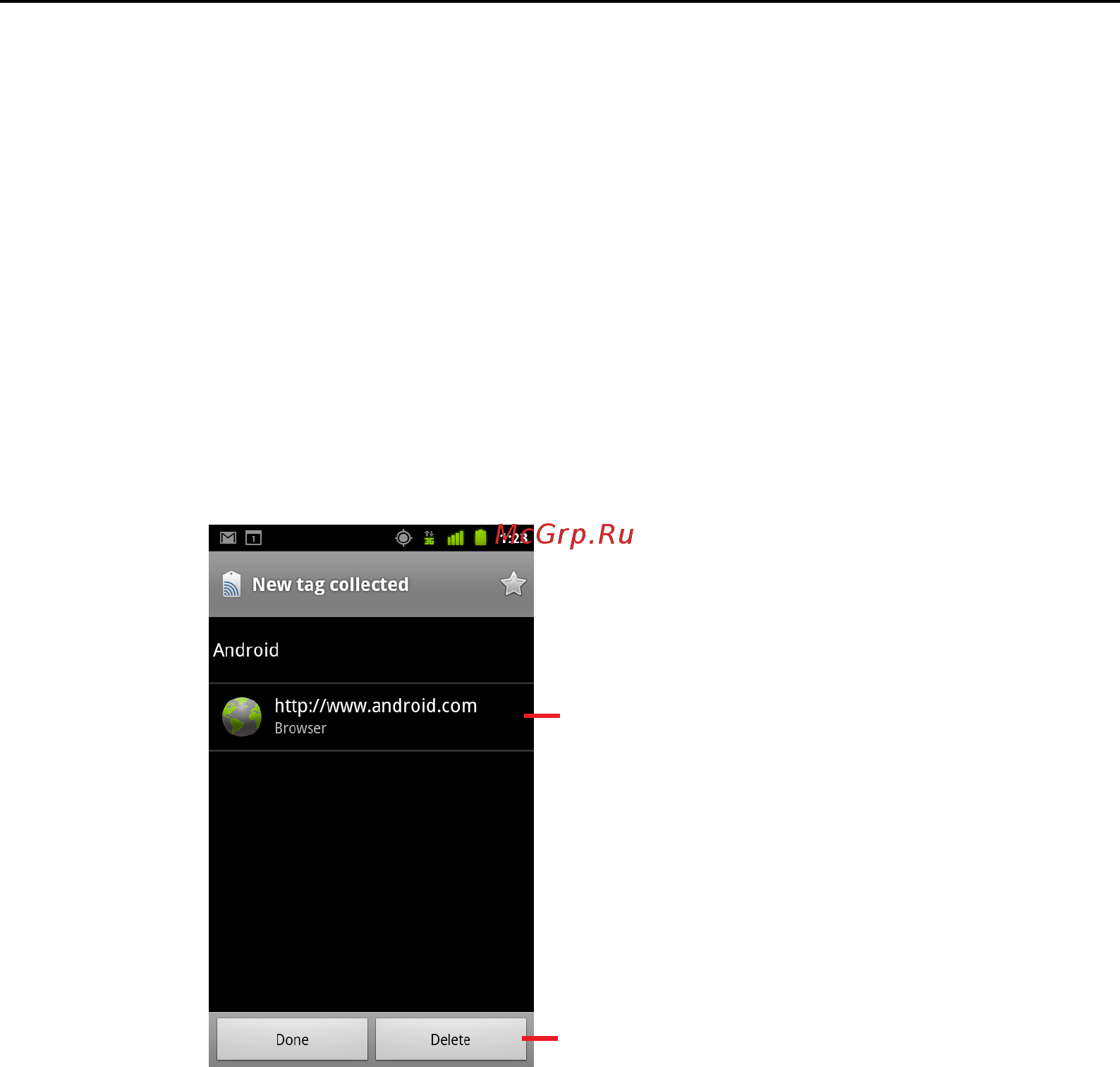Google Android 2.3 [384/430] Сканирование тегов