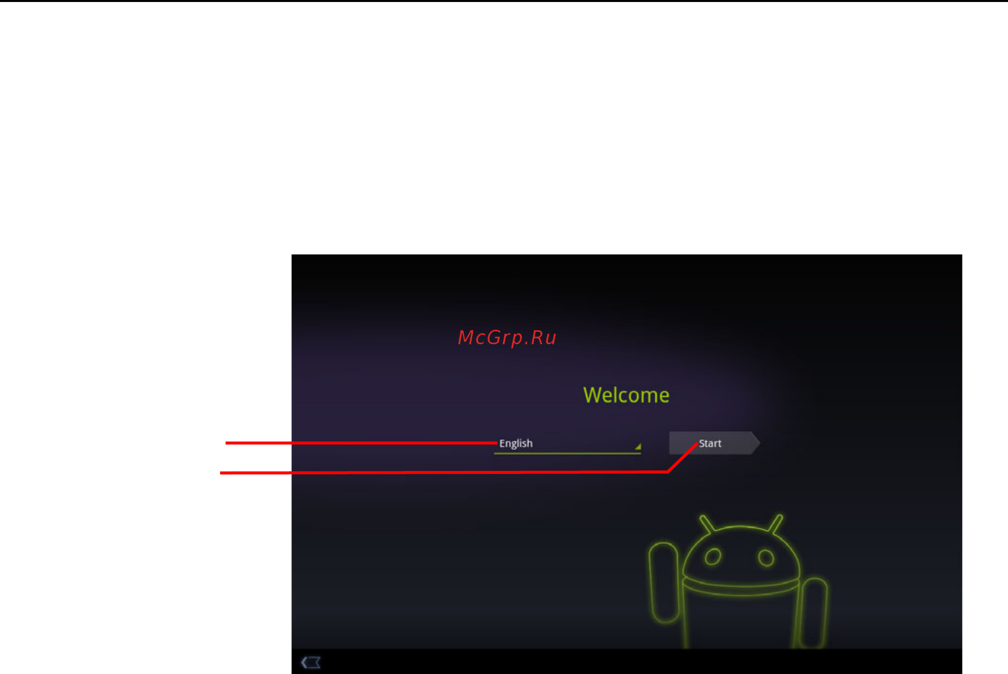 Google Android 3.0 [8/140] Welcome to android