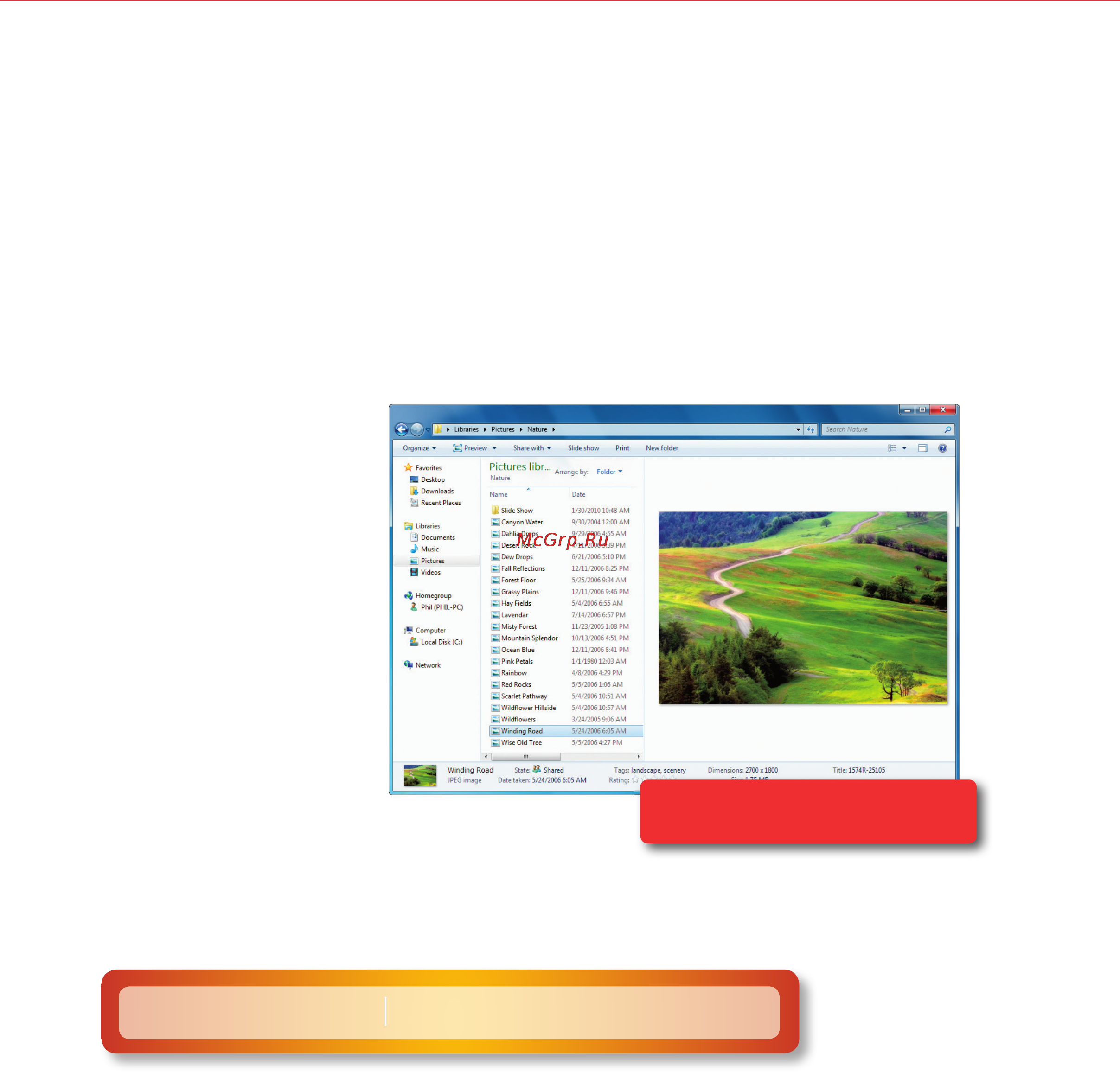 Microsoft Windows 7 [34/140] Windows explorer