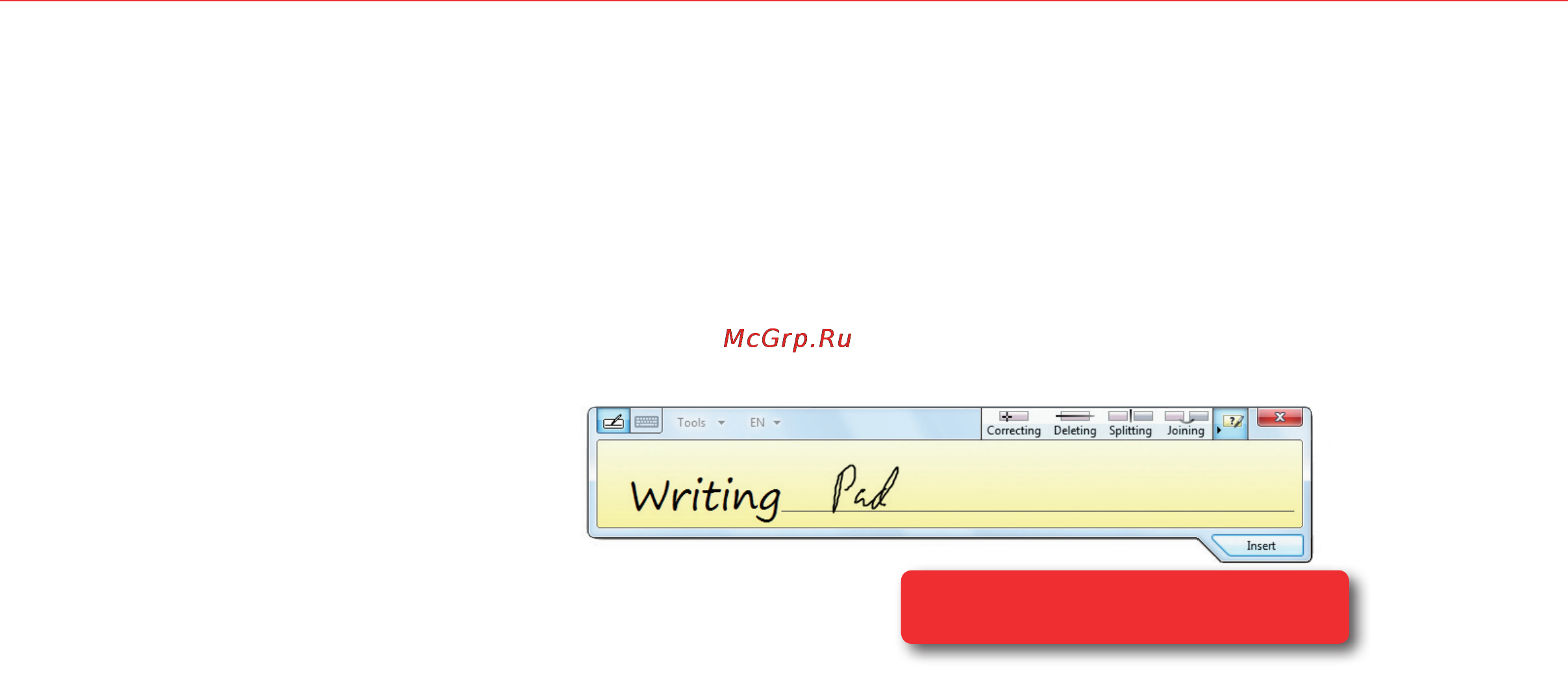 Microsoft Windows 7 [86/140] Tablet pc enhancements