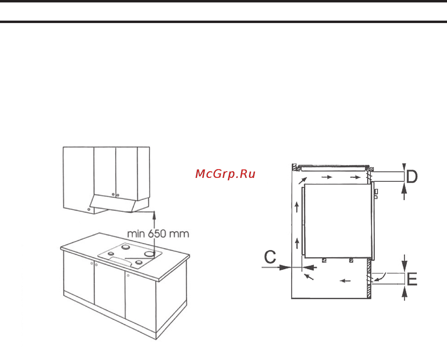 Krona IGM2604EBlack/Inox [13/20] Установка варочной панели