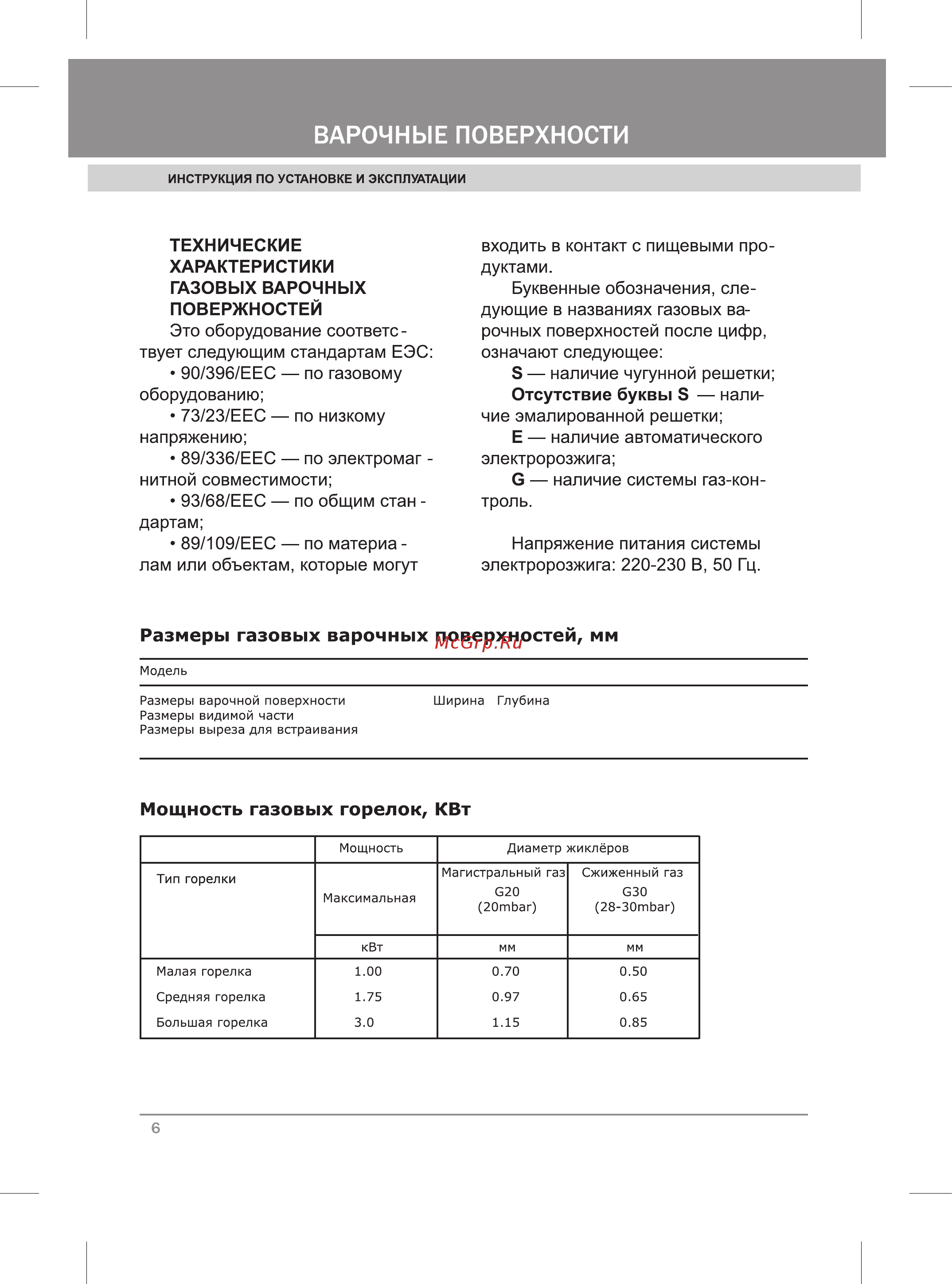 Krona IGG(T) 2604 SEGF Инструкция по эксплуатации онлайн [8/32] 22231
