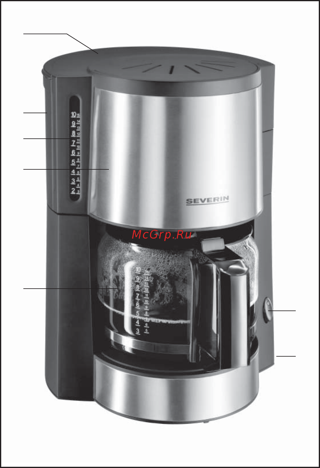 Severin KA 4305 Инструкция по эксплуатации онлайн [3/50] 22308