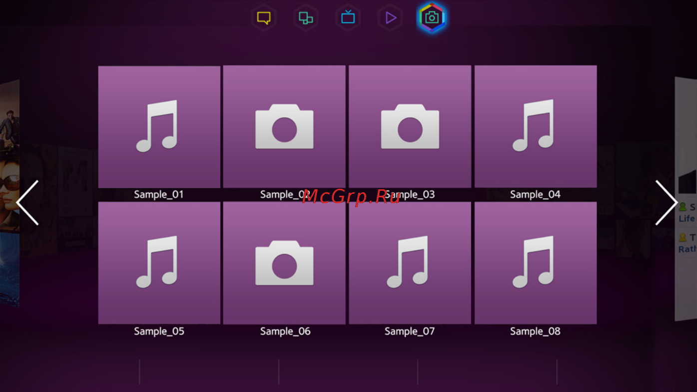 Samsung UE42F5300 [141/195] Photos videos music