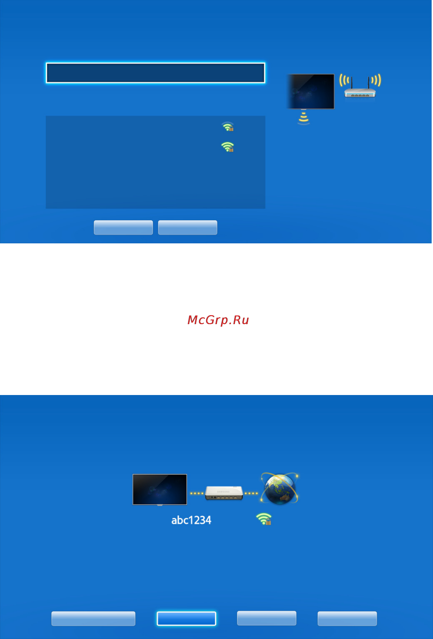 Samsung UE42F5300 [42/195] Manual wireless network setup