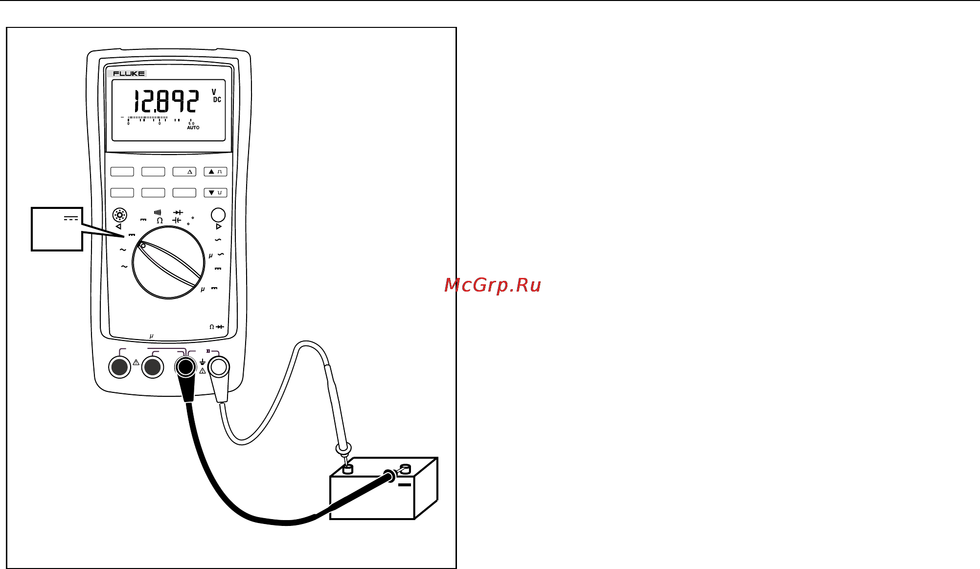 Fluke 189 [42/96] Measuring resistance