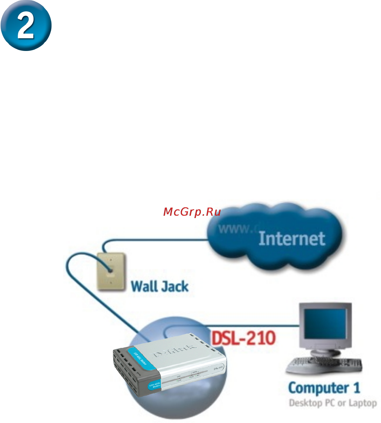 D-Link DSL-210 Инструкция по эксплуатации онлайн [3/13] 22422