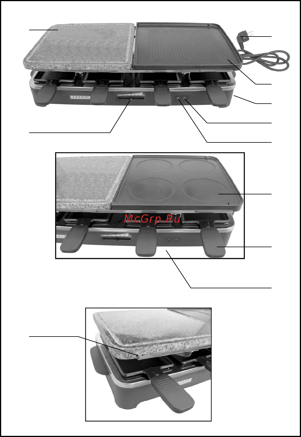 Severin RG 2341 Инструкция по эксплуатации онлайн [3/46] 22446