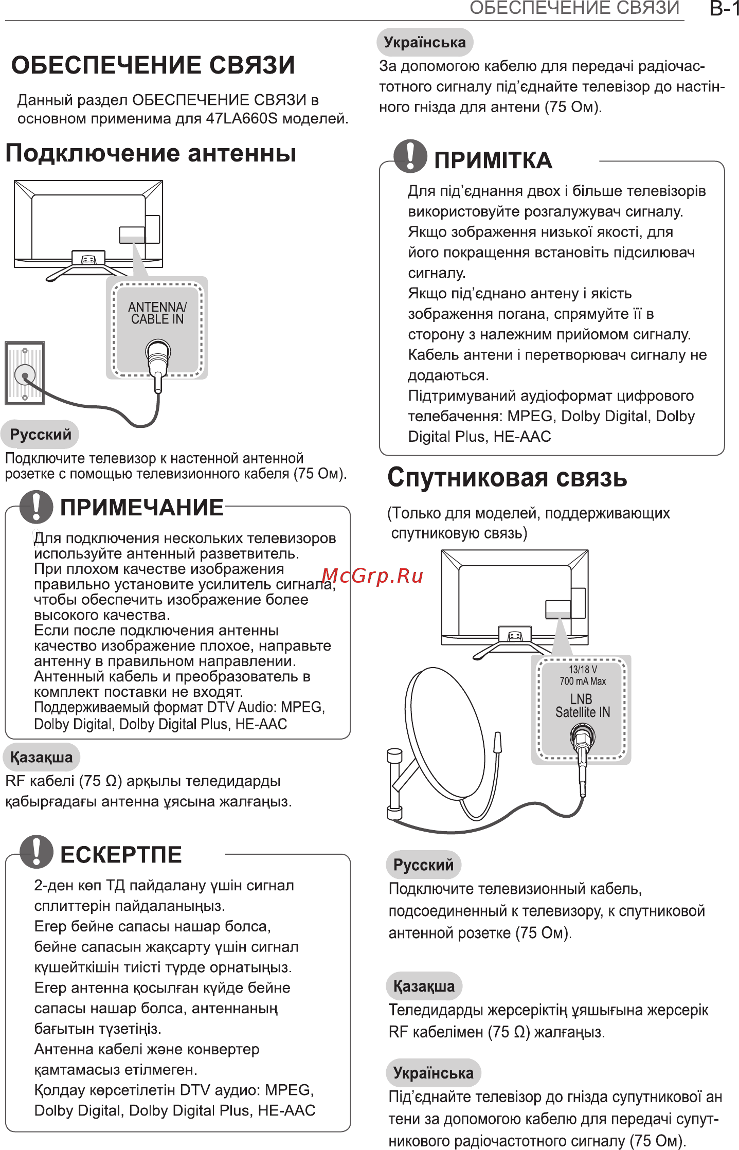 LG 42LA741V Инструкция по эксплуатации онлайн [97/120] 23414