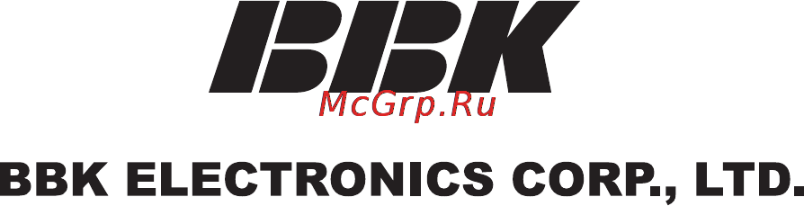BBK Vantage Sub Инструкция по эксплуатации онлайн [11/11] 22571