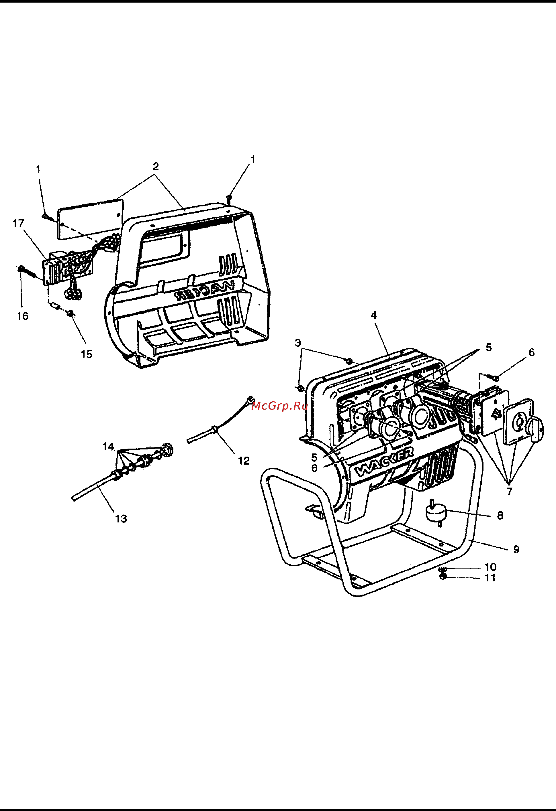 Wacker Neuson FU 1,8/200  7752 [16/22] Преобразователь в комплекте