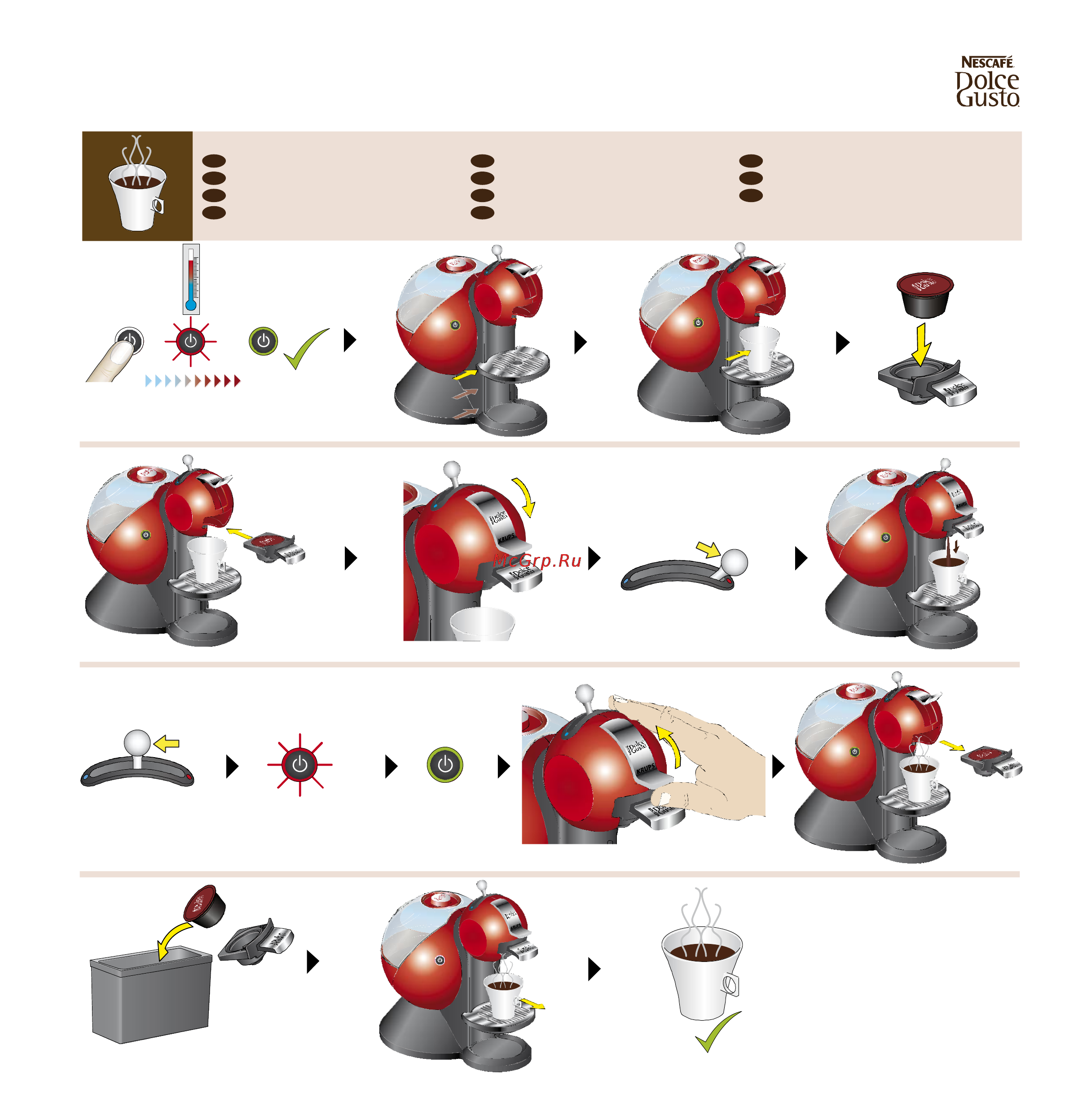 Krups KP210625 Red [7/24] Sec seg s sek сек