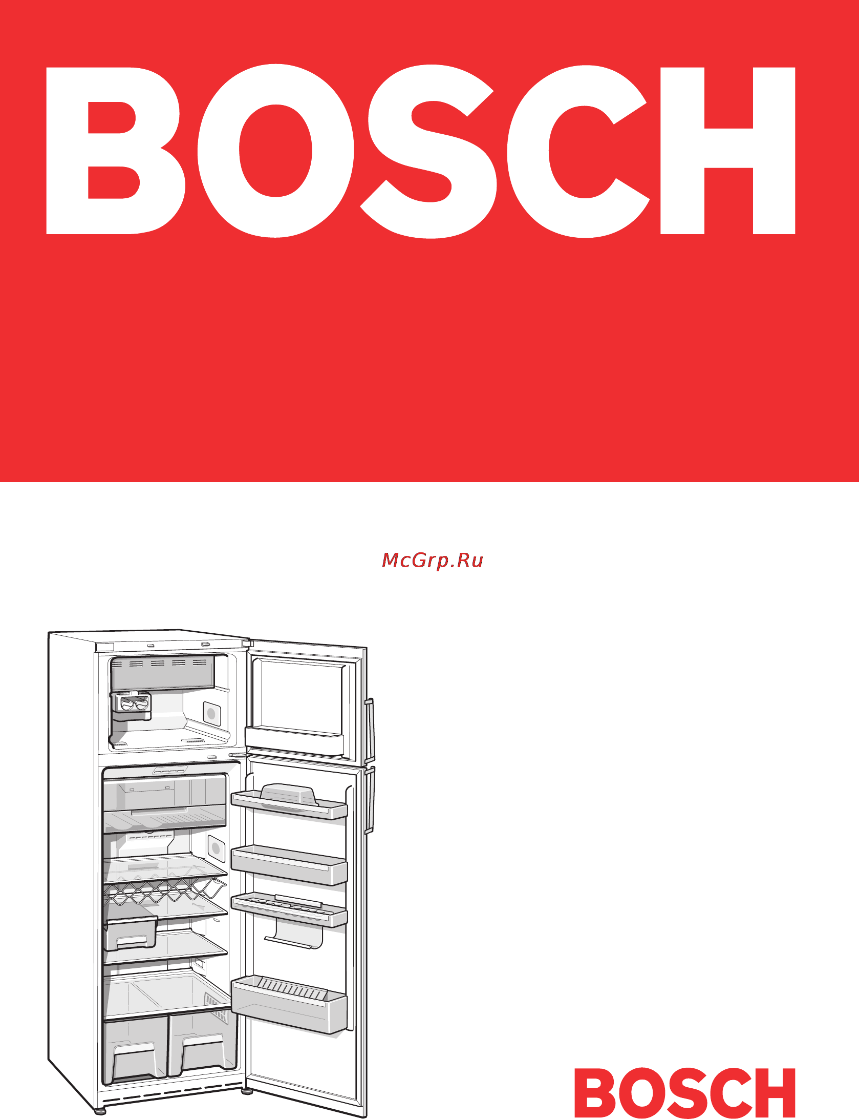 Bosch KDN 32A71 Инструкция по эксплуатации онлайн