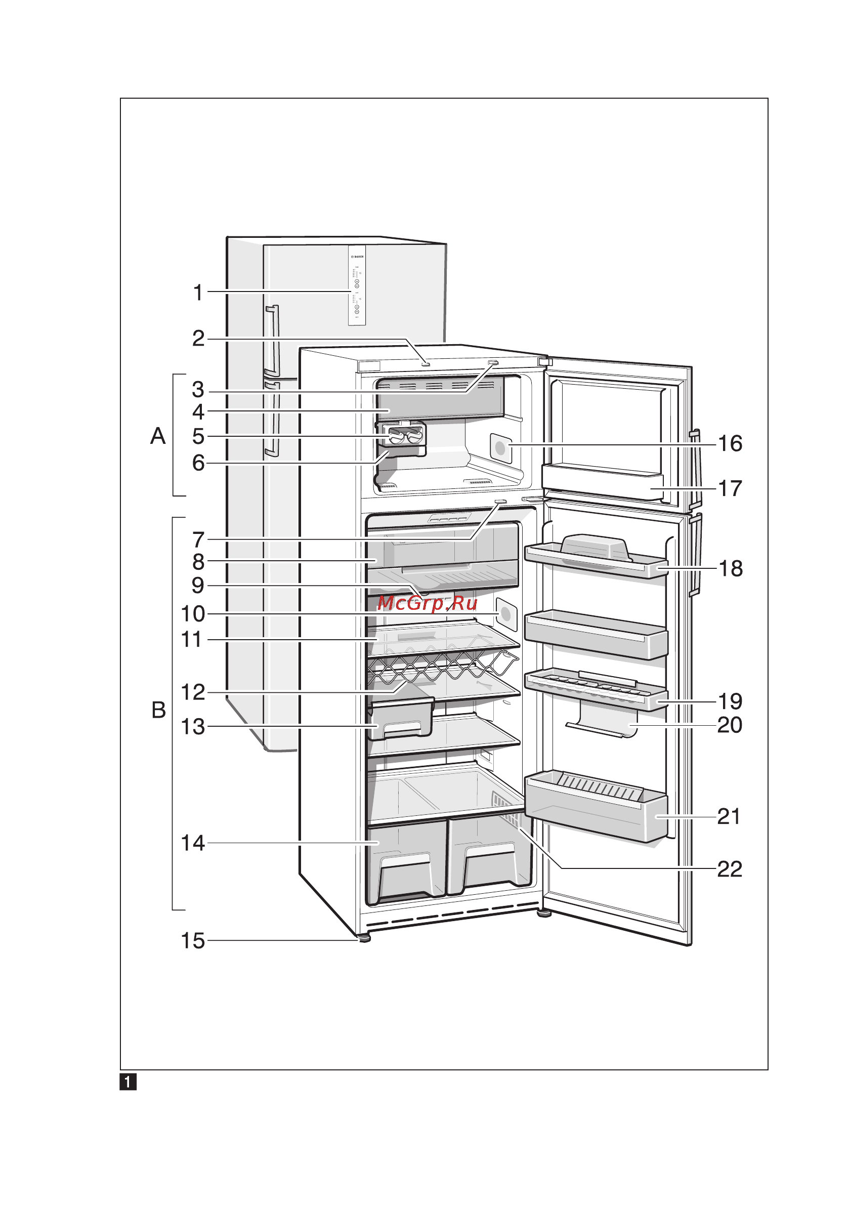 Bosch KDN 32A71 Инструкция по эксплуатации онлайн [16/24] 22680
