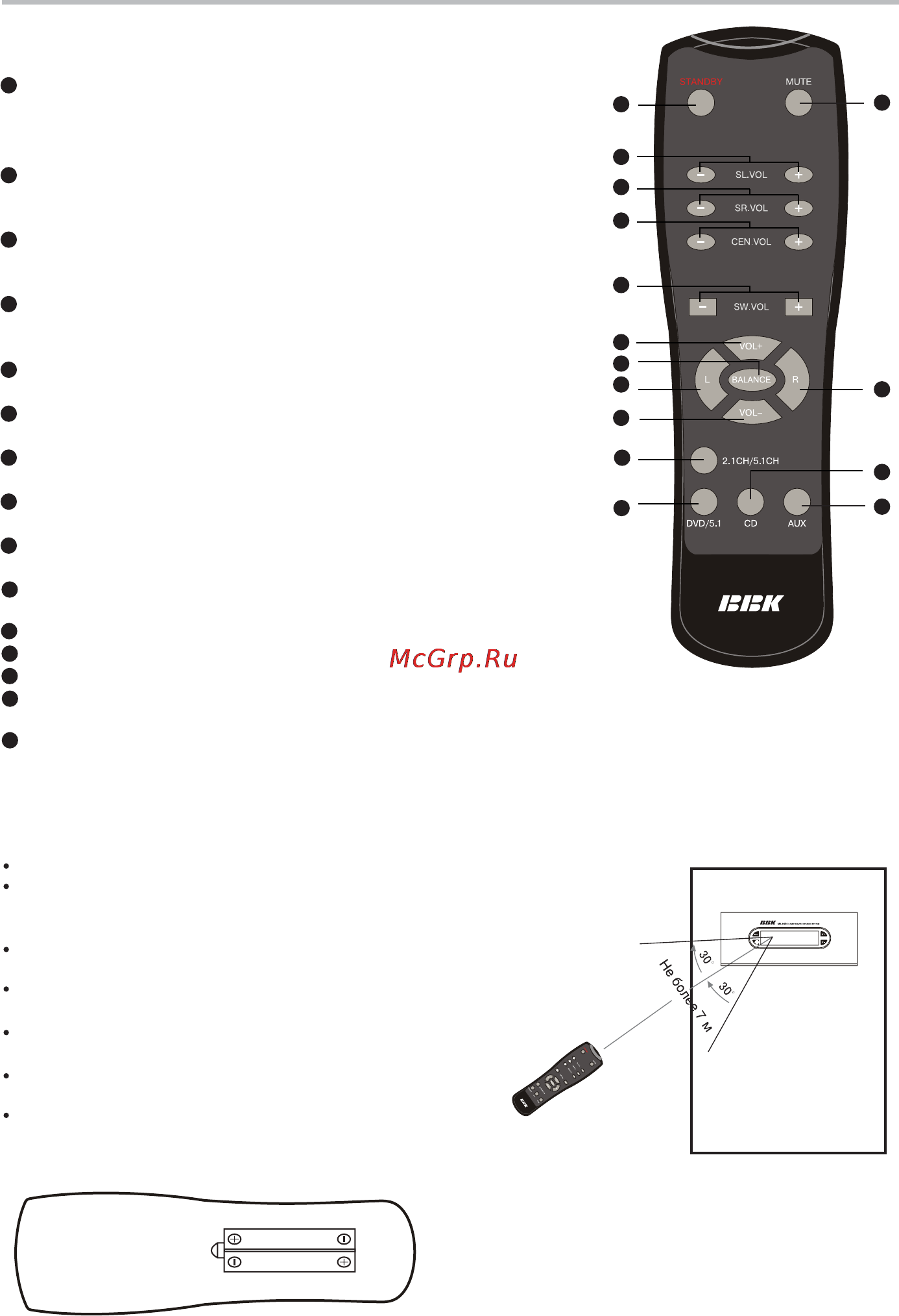 BBK MA-945S [6/17] Ma 945s pdf