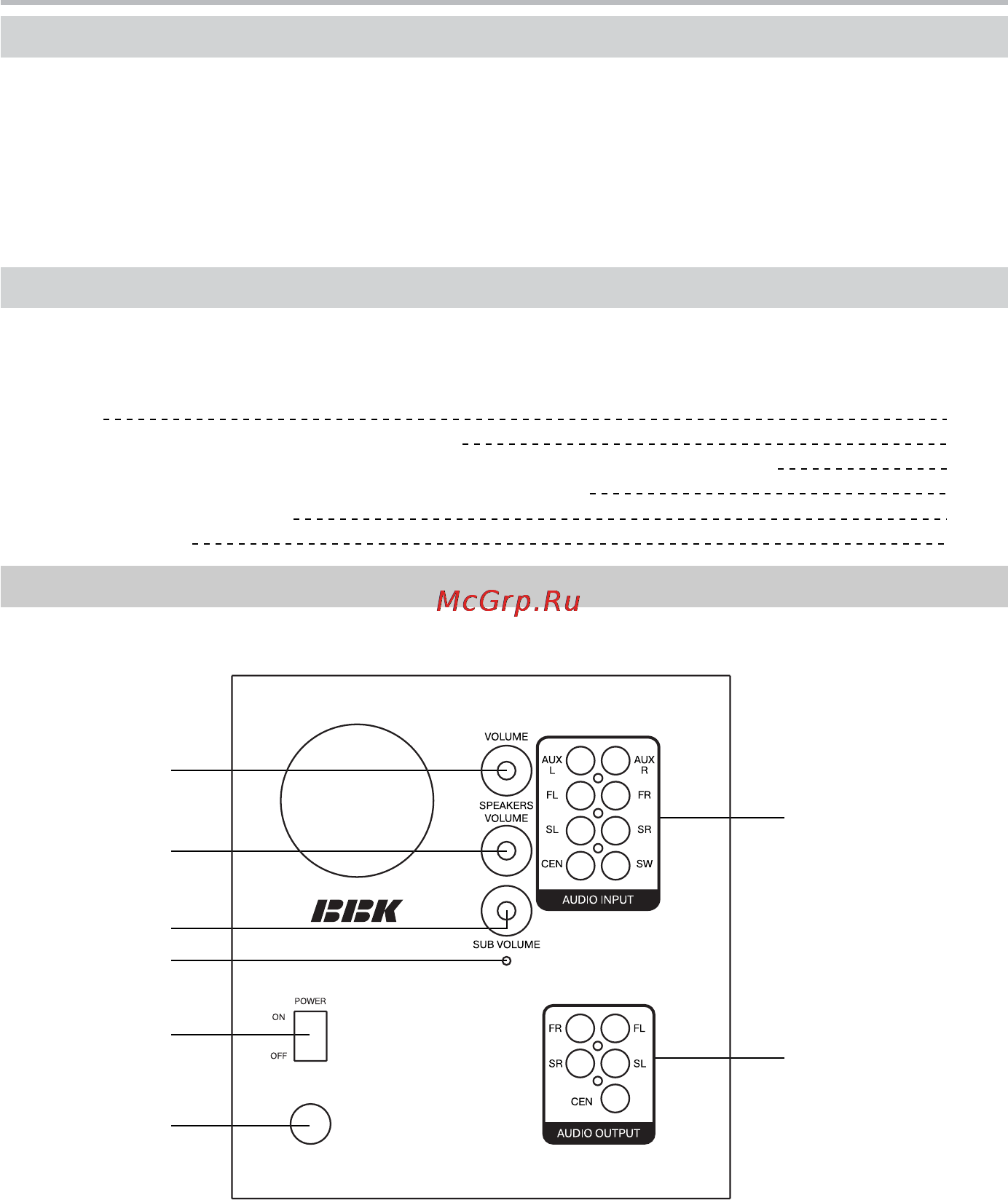 BBK MA-830S [4/12] Комплектация