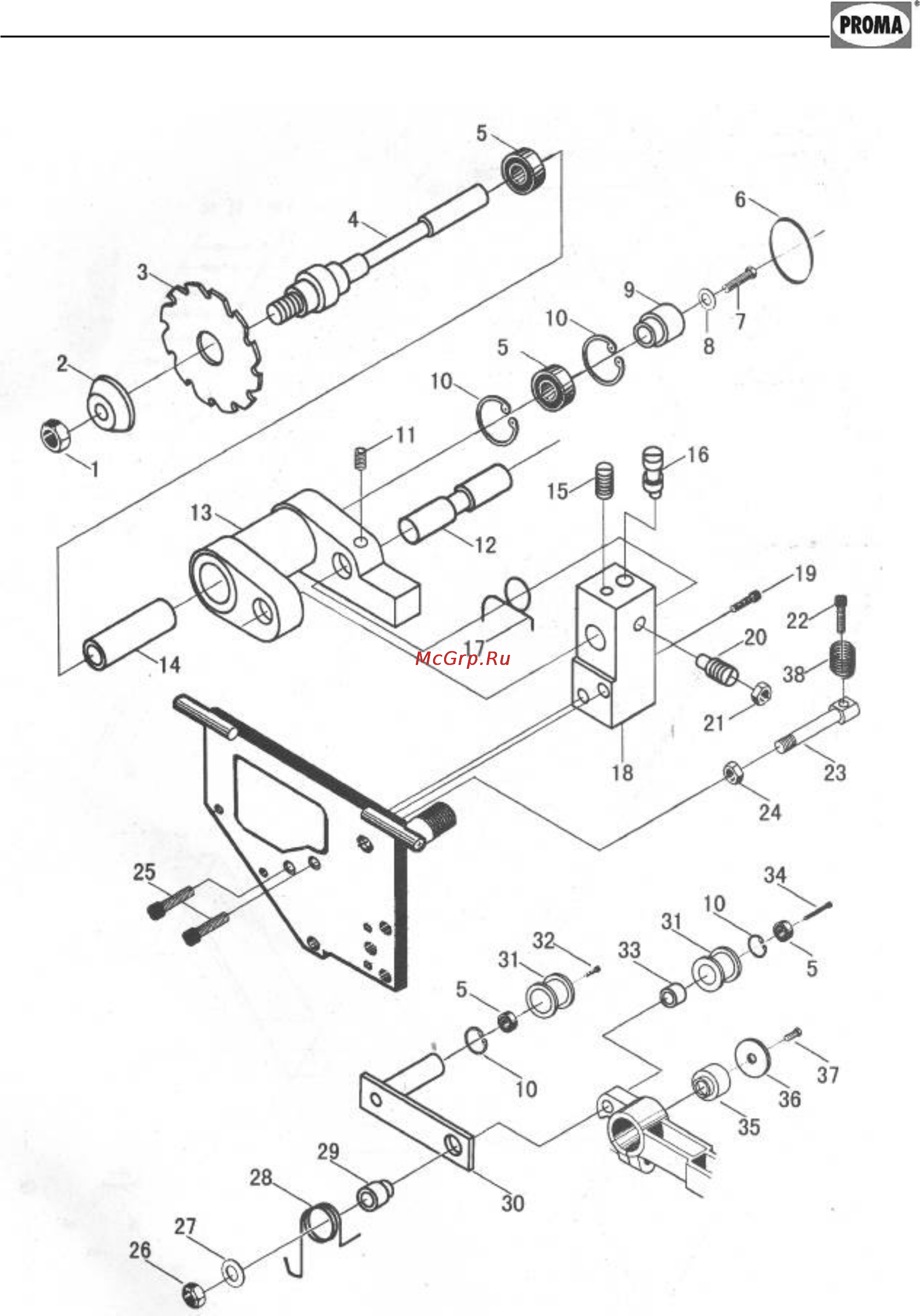Proma PKS-315F 25022001 Инструкция по эксплуатации онлайн [23/33] 22732