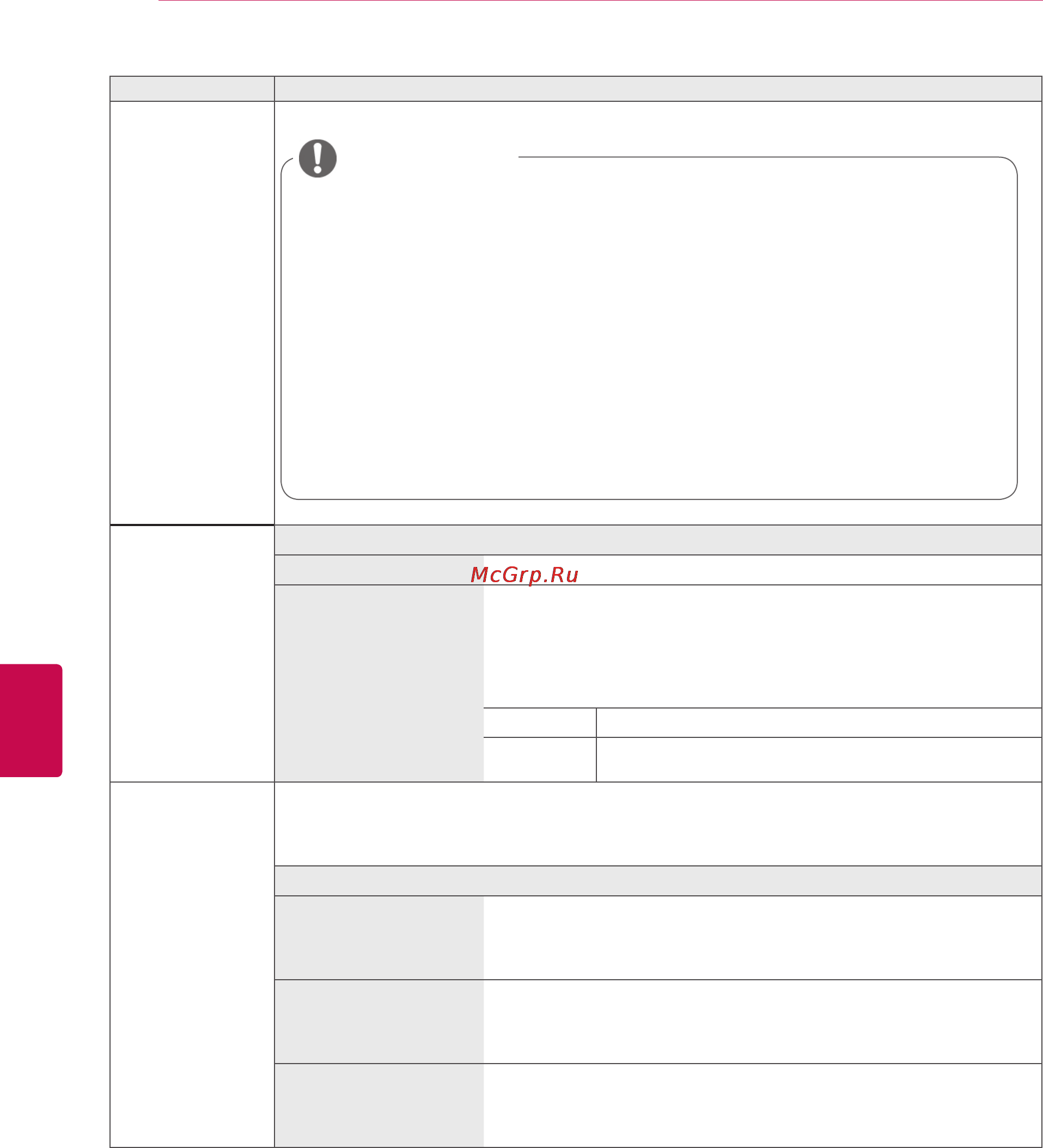 LG 26 LV2500 [78/116] Примечание