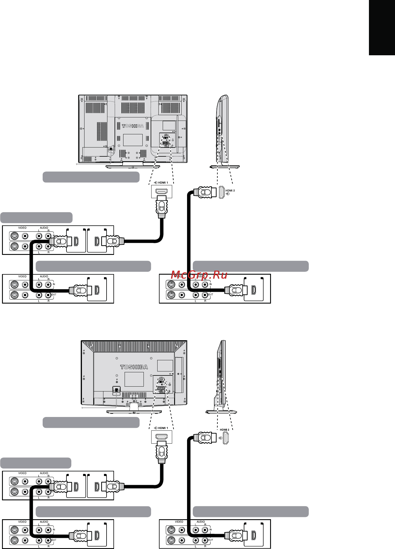 Toshiba 32HL933R Инструкция по эксплуатации онлайн [11/78] 22784