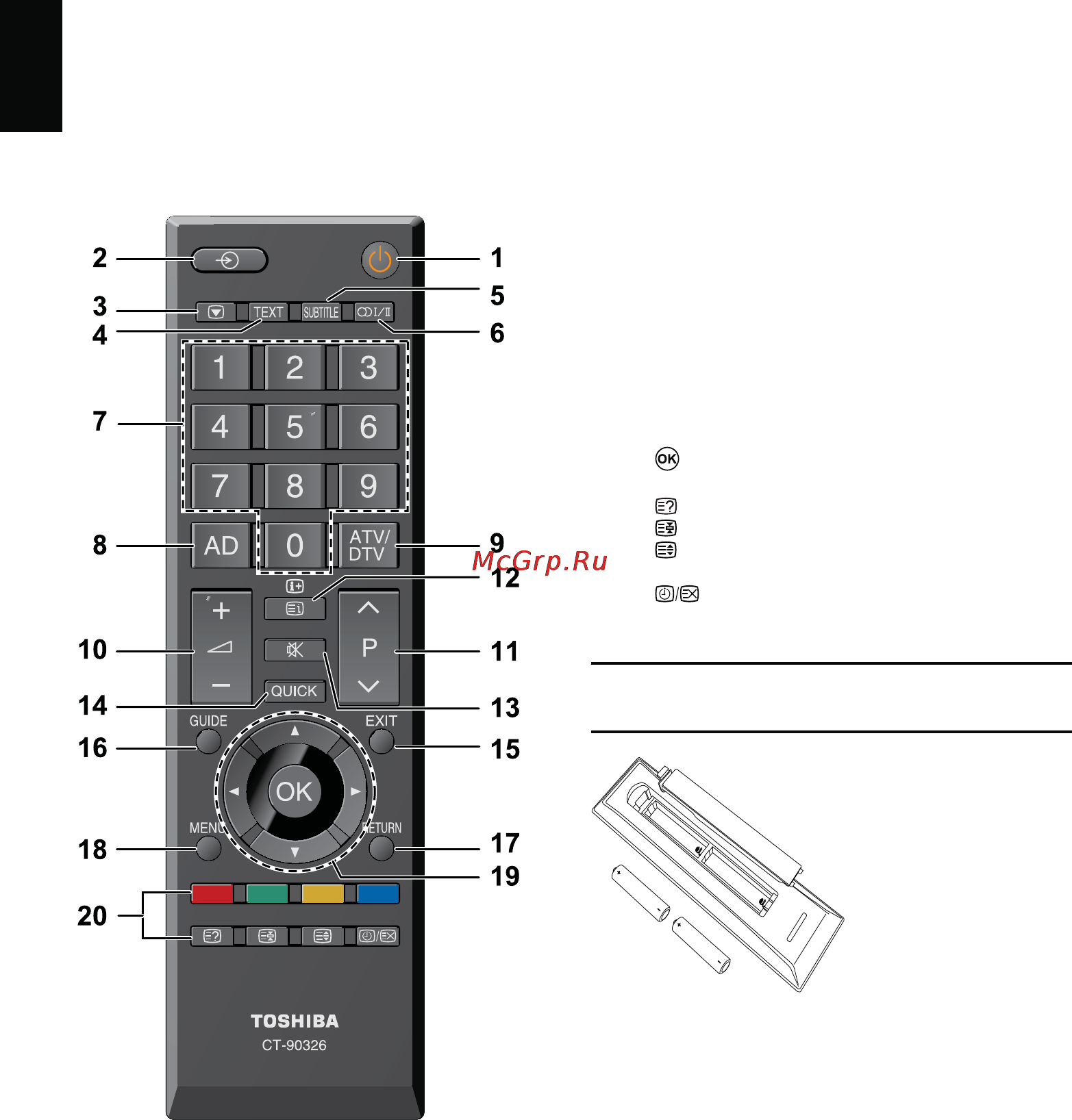 Toshiba 32HL933R Инструкция по эксплуатации онлайн [8/78] 22784