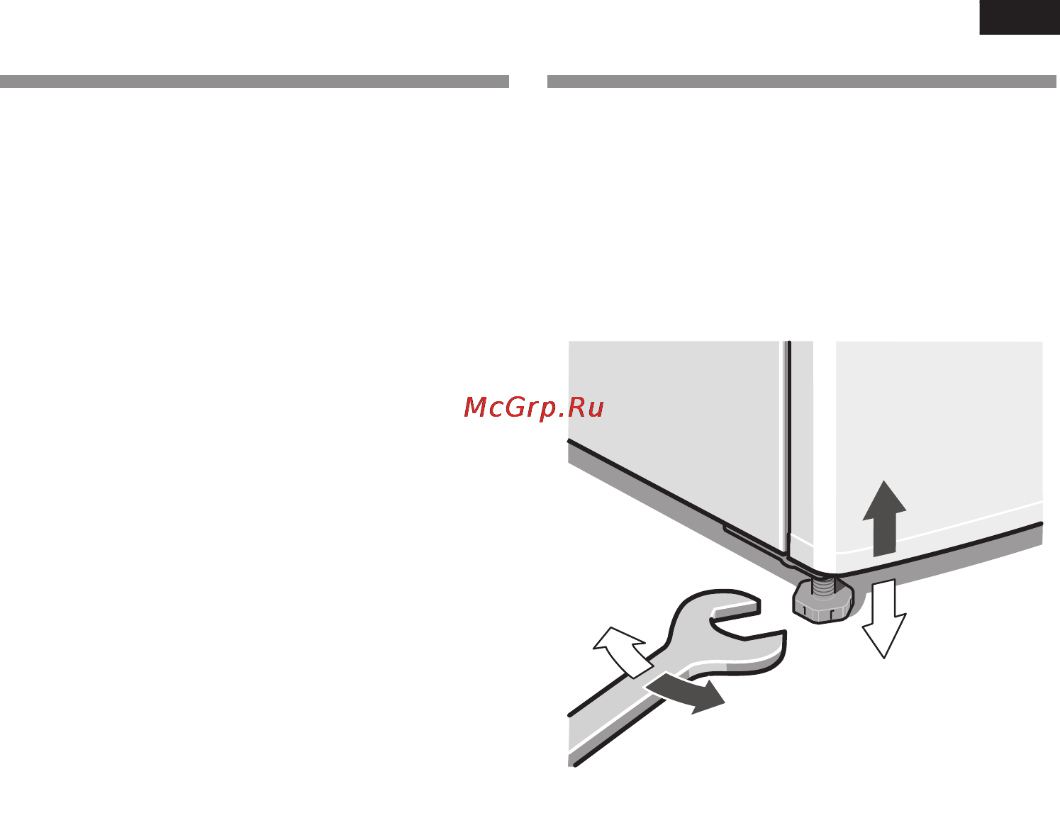 Bosch KGN 36A63 [11/36] Livellare l apparecchio