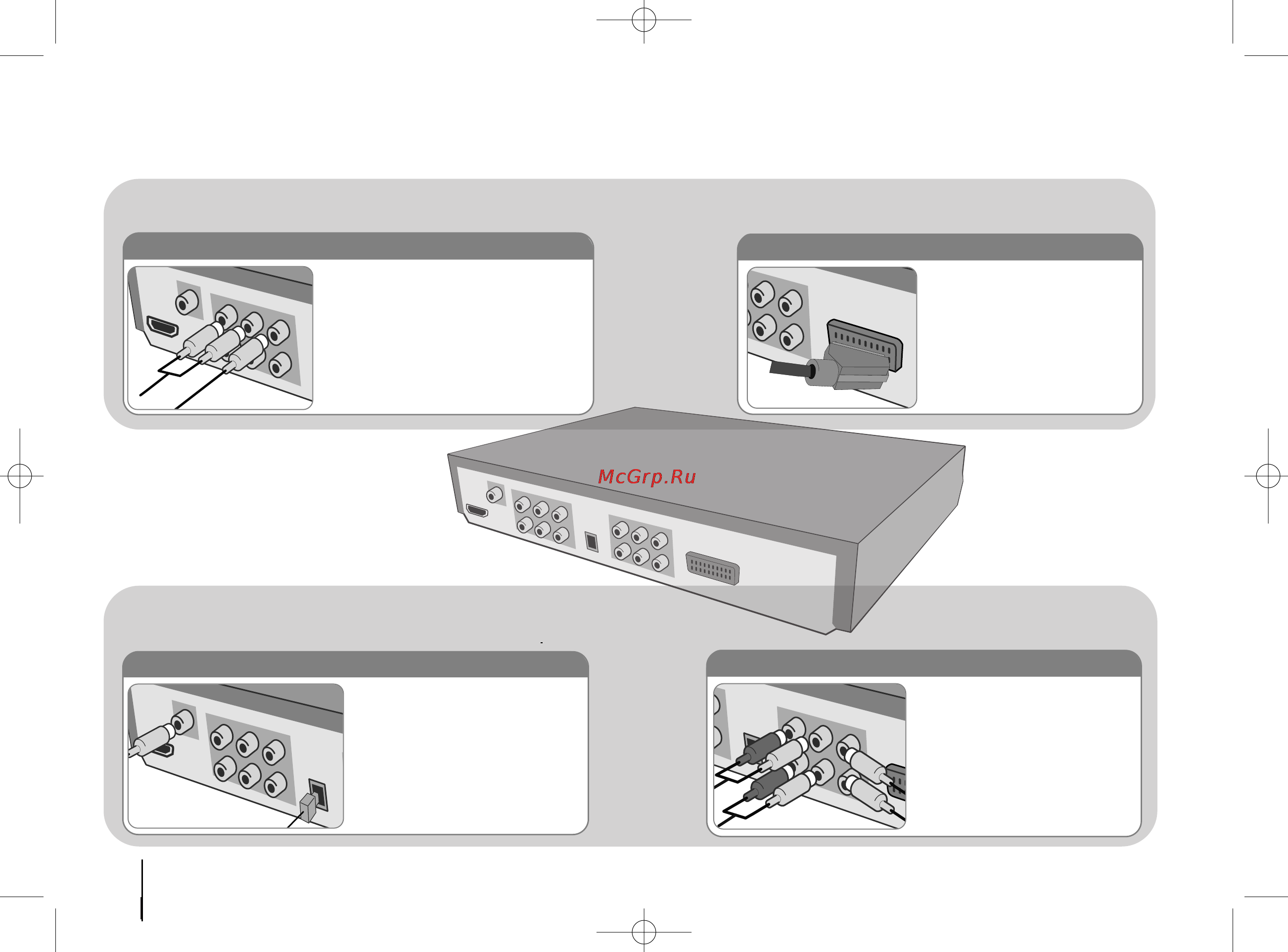 LG DKS-9500H [4/20] Подключение аппаратуры