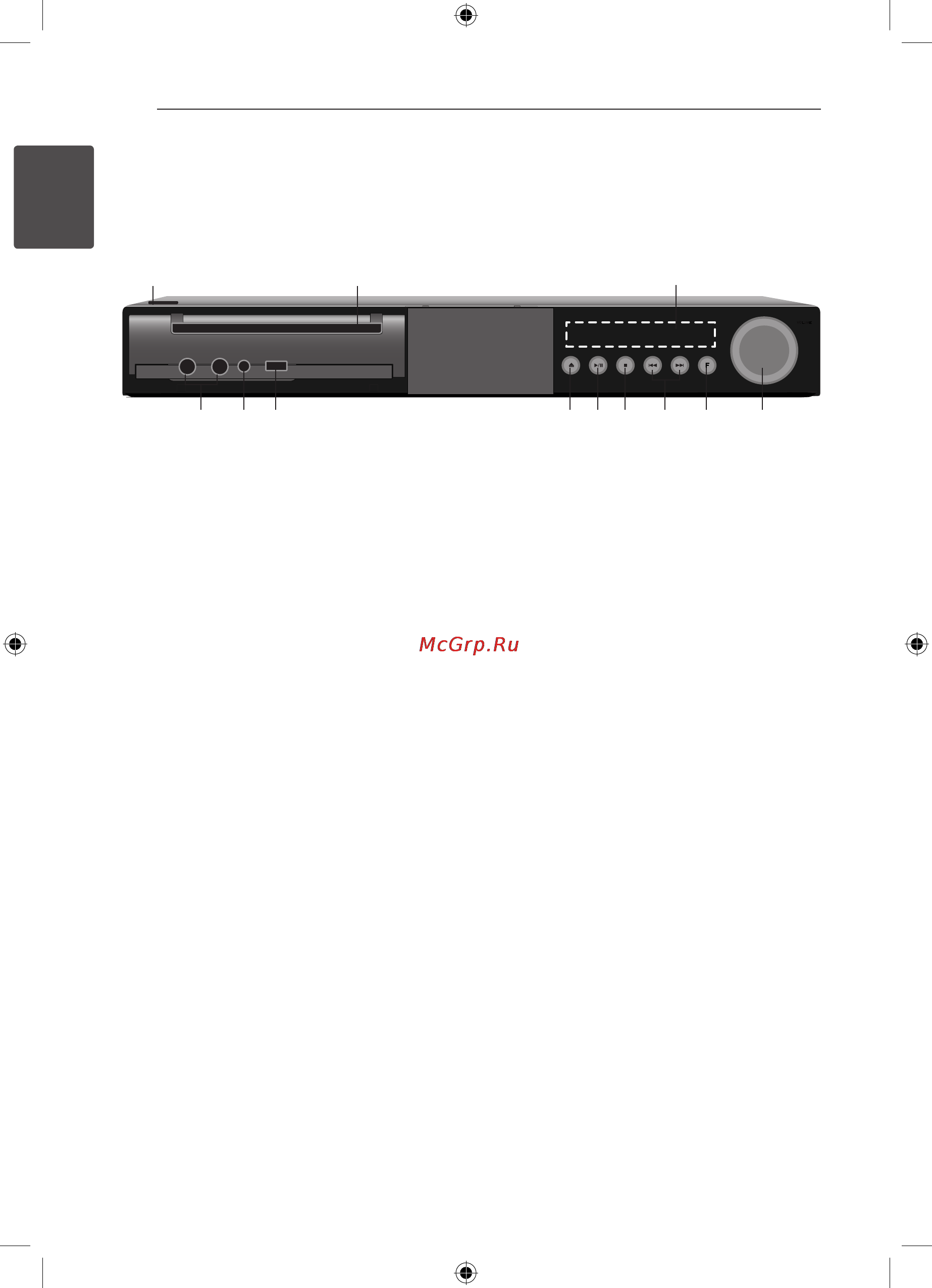 LG HT-906TA [10/44] Передняя панель