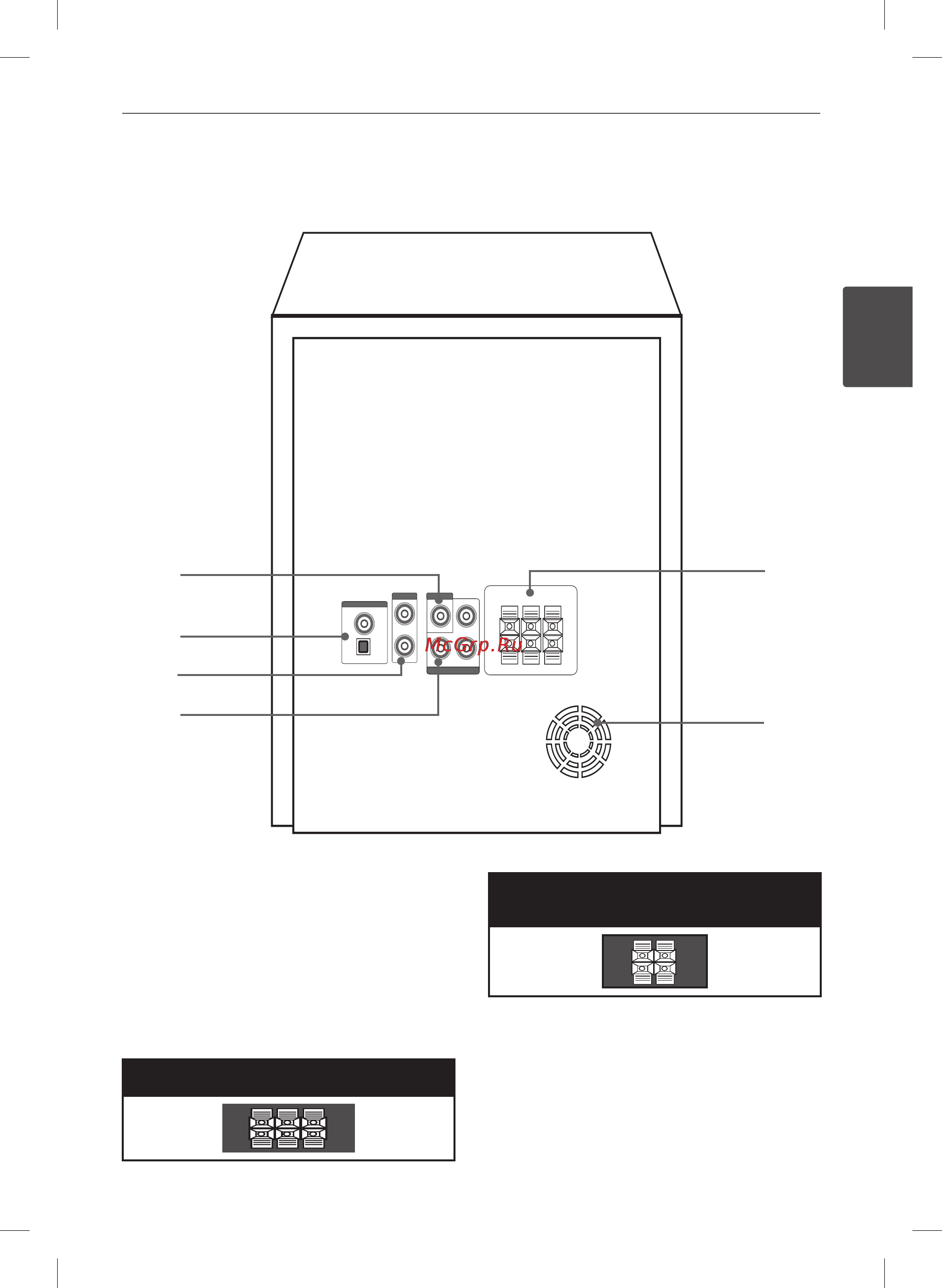 LG MDD65 [11/46] Задняя панель