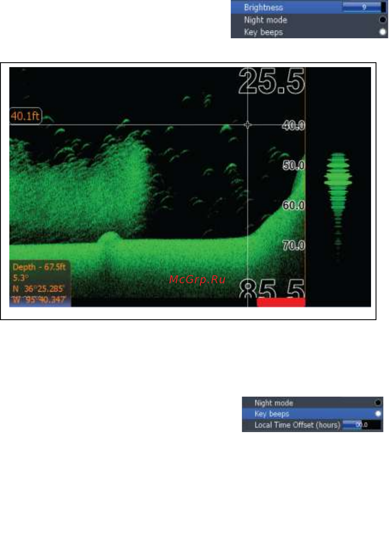 Lowrance HDS-5x [42/78] Звук кнопок