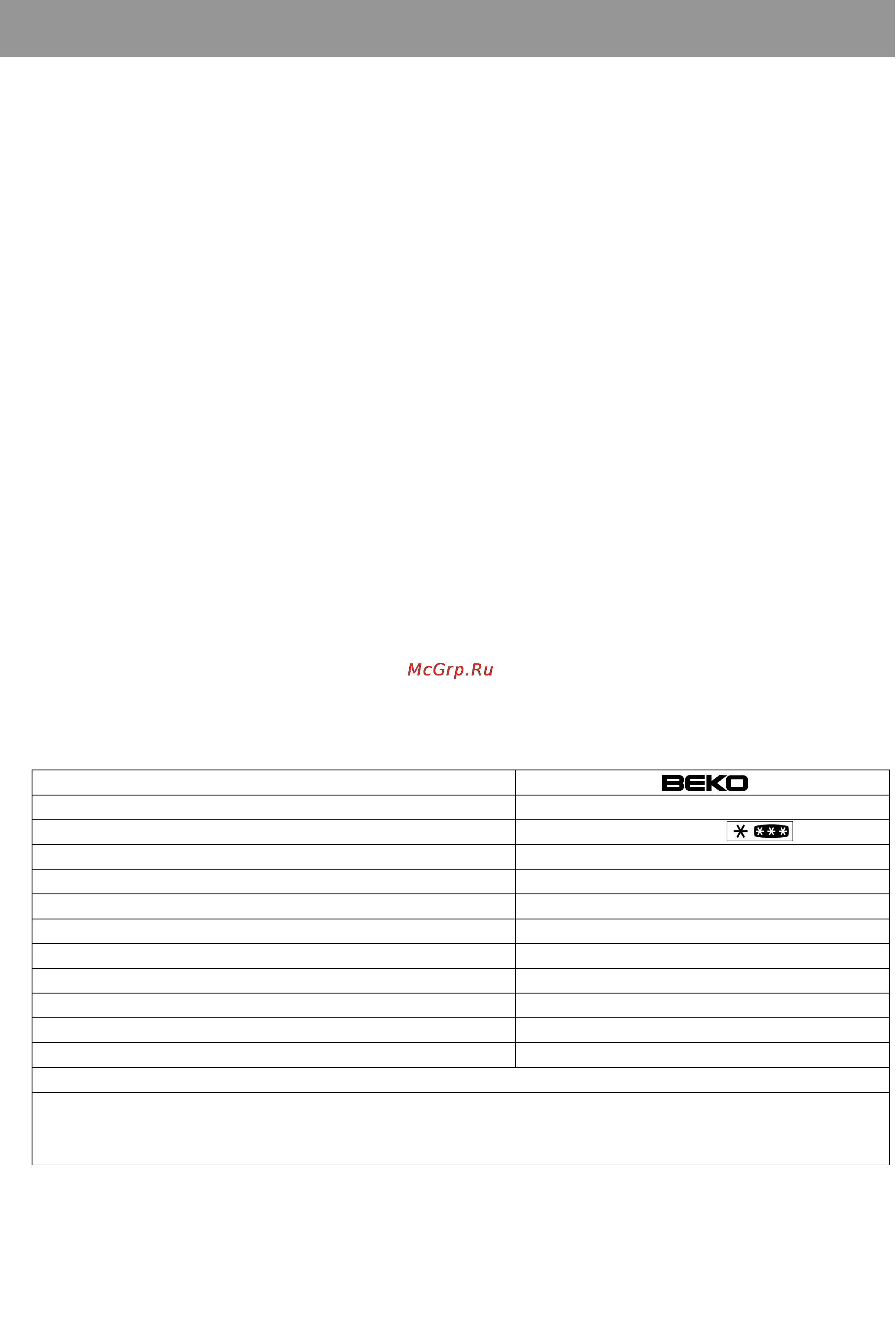 Beko CDA 38200 [16/27] Instruction for use