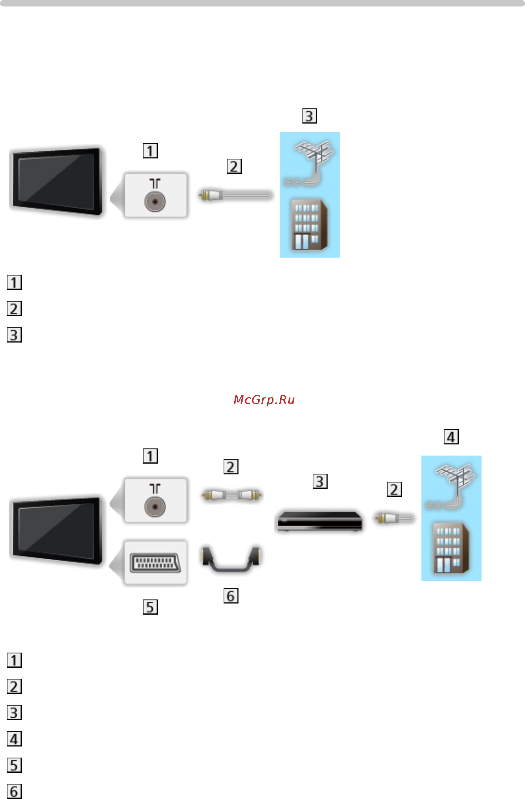 Panasonic TX-PR55VT60 [18/278] Основные подсоединения