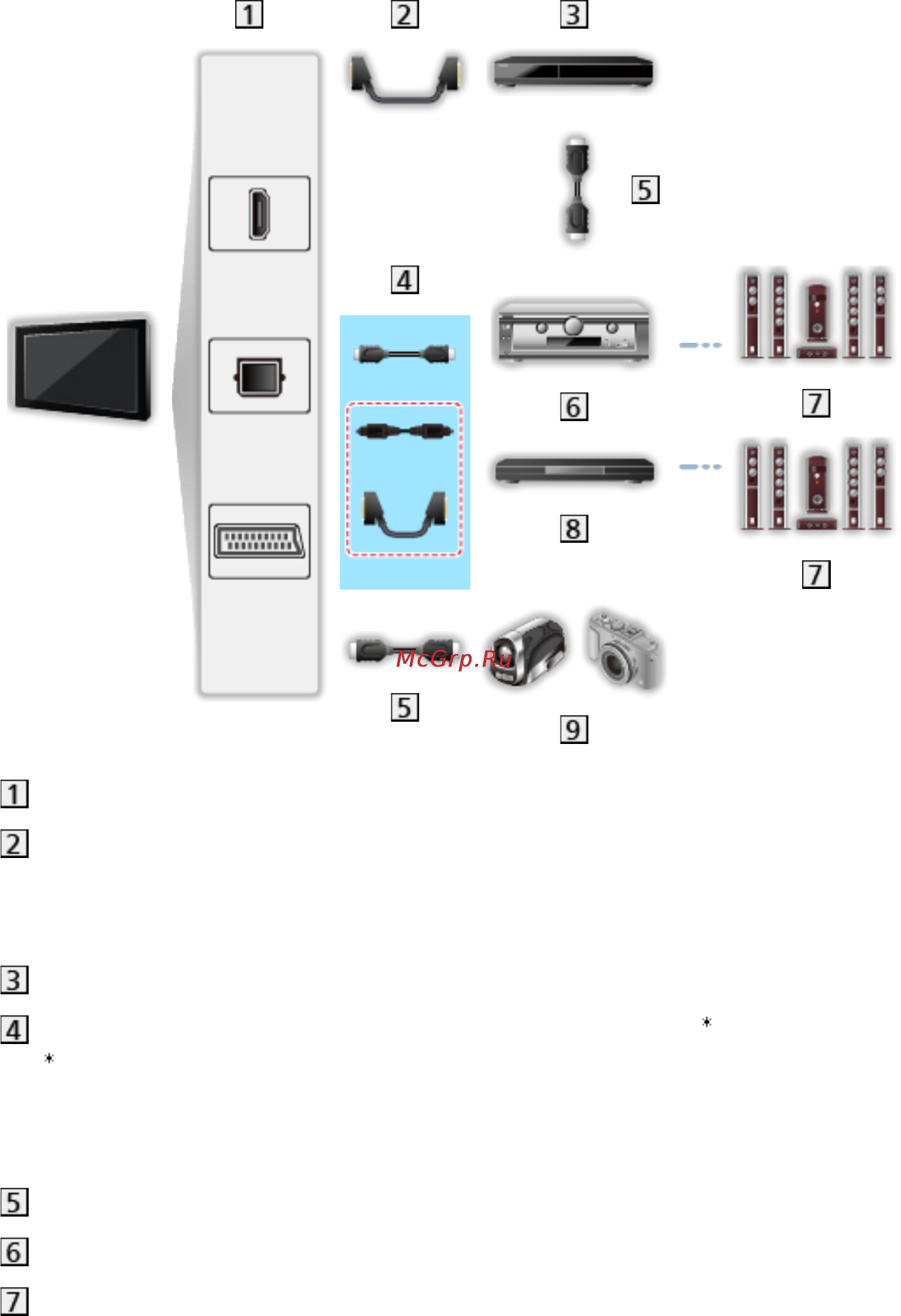 Panasonic TX-PR55VT60 [193/278] Viera link hdmi соединения и выходные аудиосоединения
