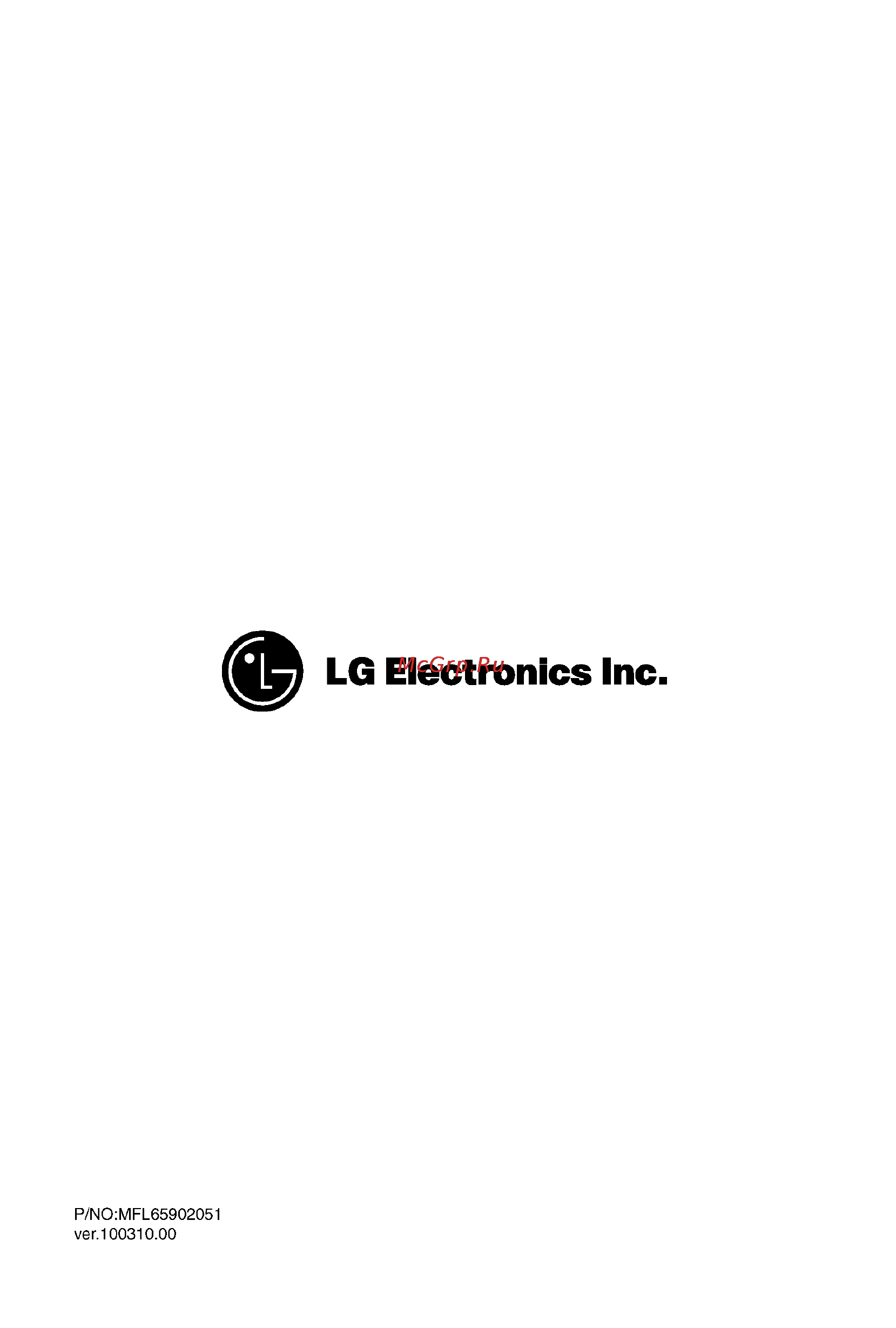 LG F1273TD [32/32] Lg electronics inc