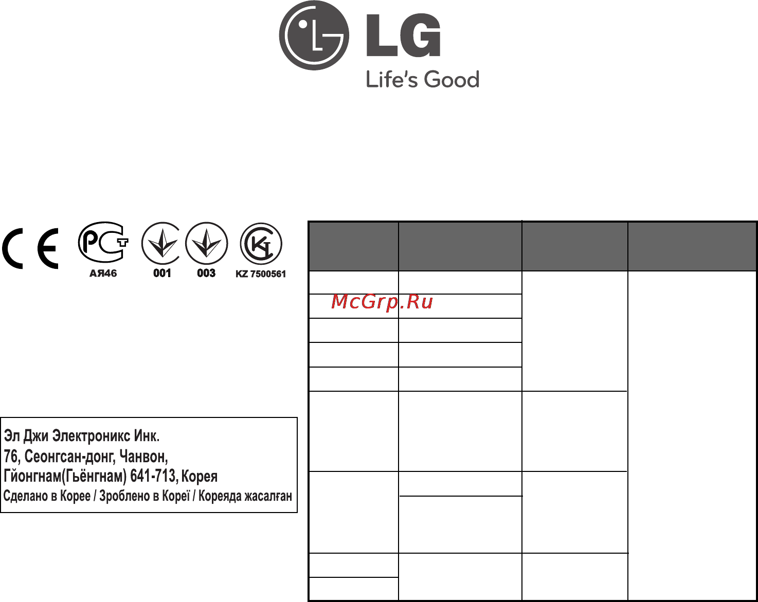 LG F1443KDS7 [36/36] Телефон