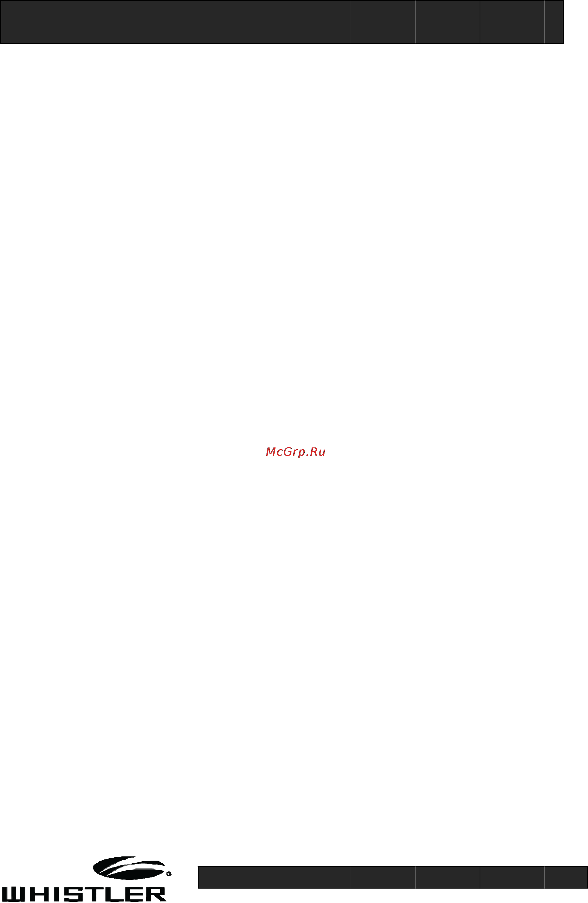 Whistler WH-268Ru [8/20] Е функ