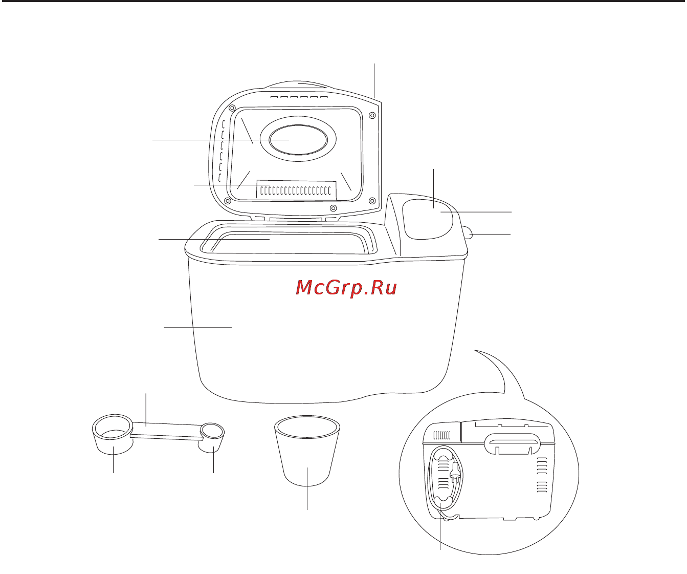 Delonghi BDM 125 S [4/56] Характеристики устройства с аксессуарами