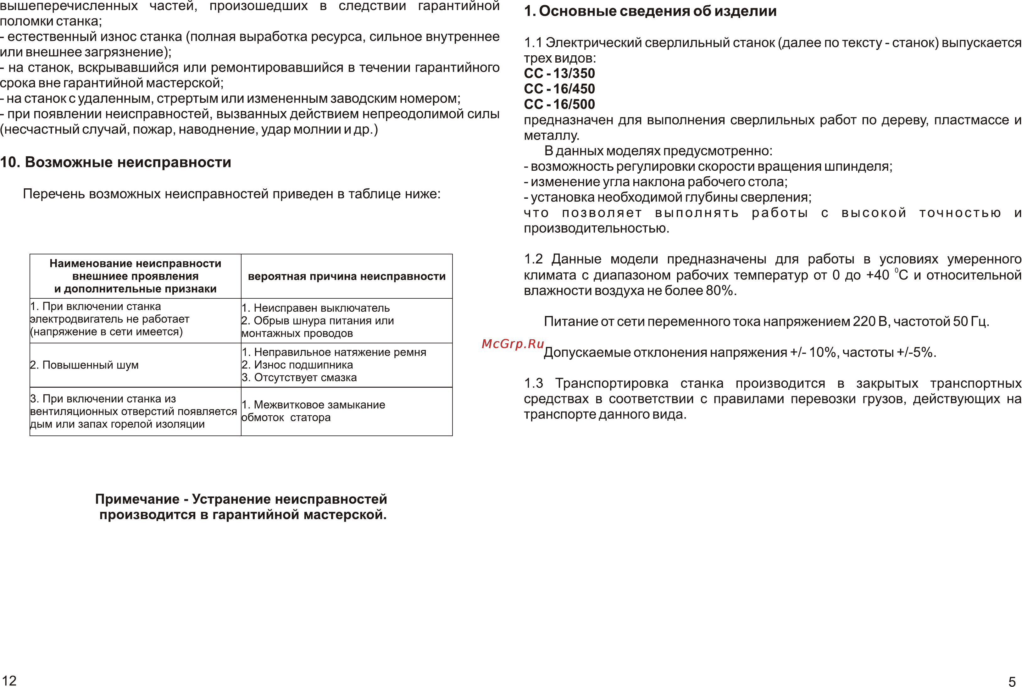Калибр СС-13/350 [5/8] Page 12 page 5