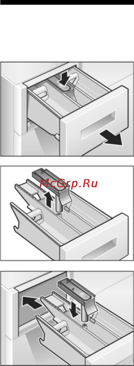 Bosch WFLI 2440EU [31/49] Чистка кюветы для моющих средств