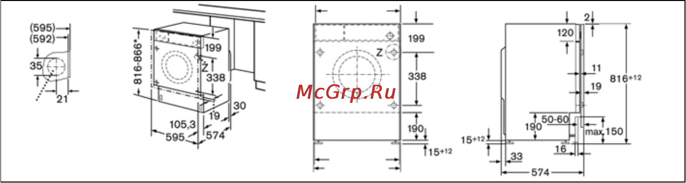 Bosch WFLI 2440EU Инструкция по эксплуатации онлайн [43/49] 23351