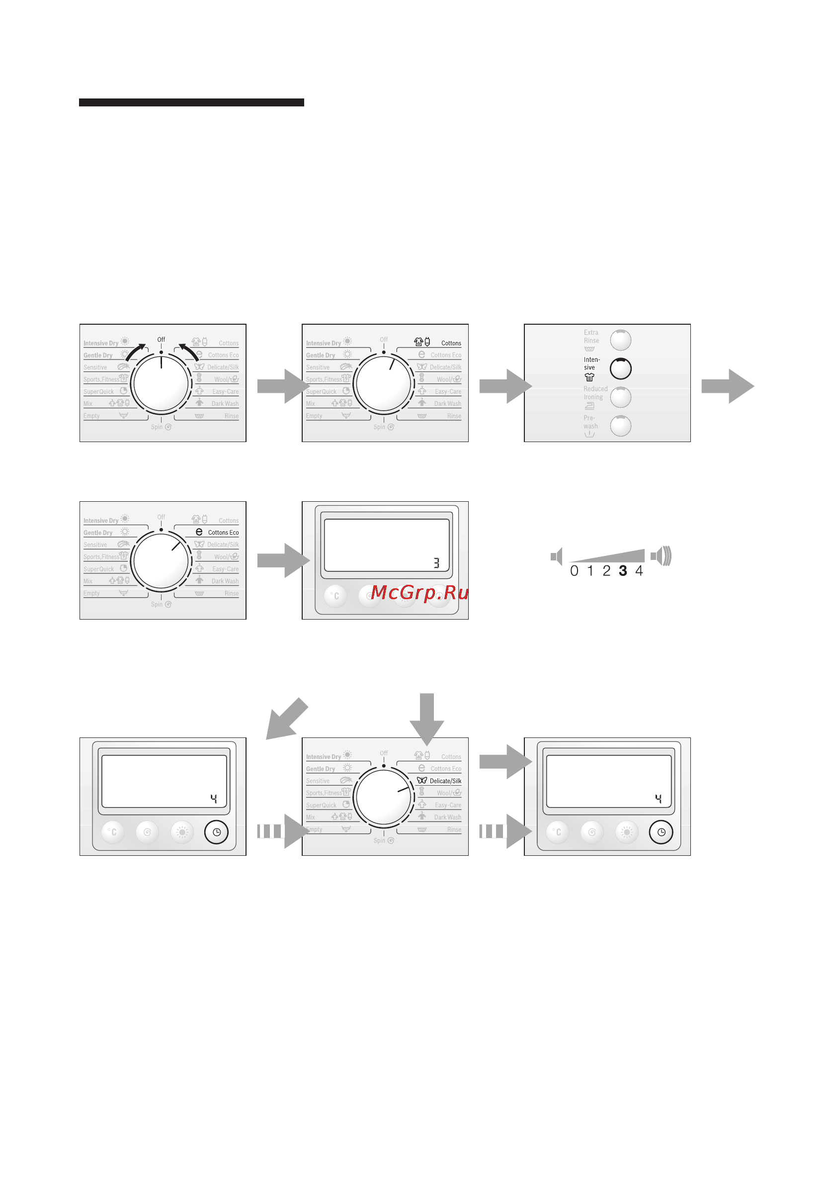 Bosch WVD 24520 EU [40/68] Звуковой сигнал