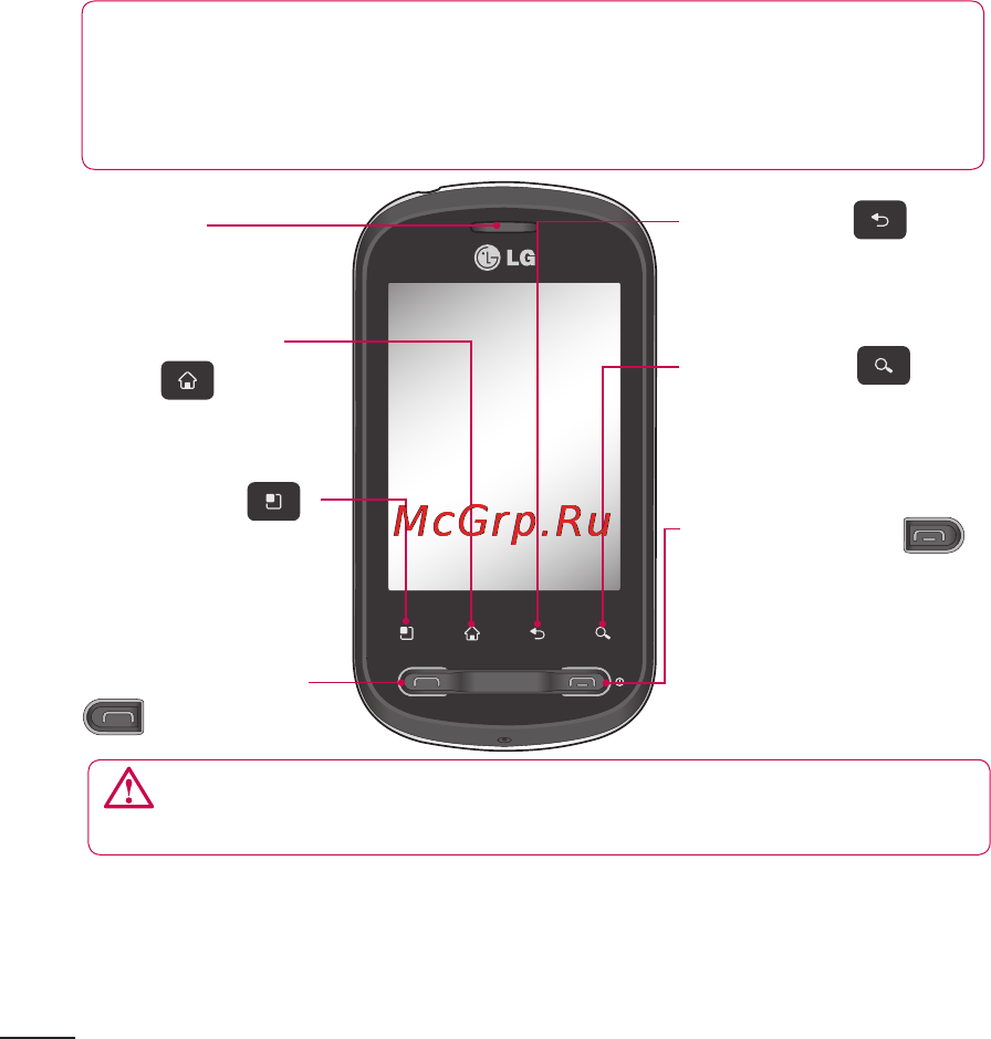 LG Optimus Me P350 Black [22/96] Знакомство с телефоном