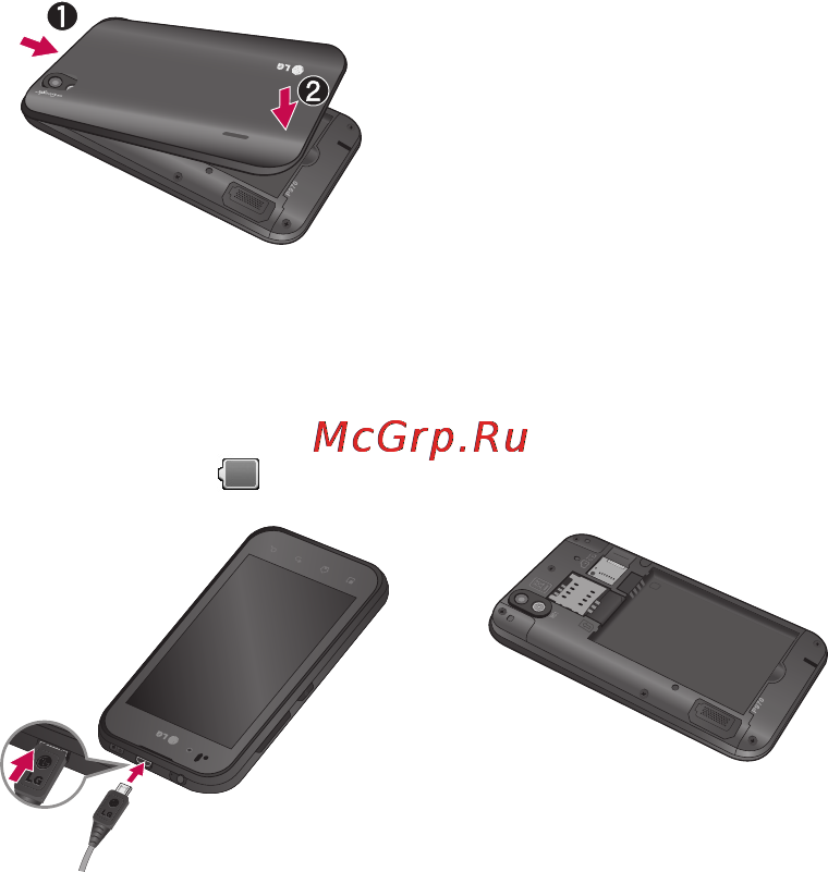 LG P970 Black [26/102] Знакомство с телефоном