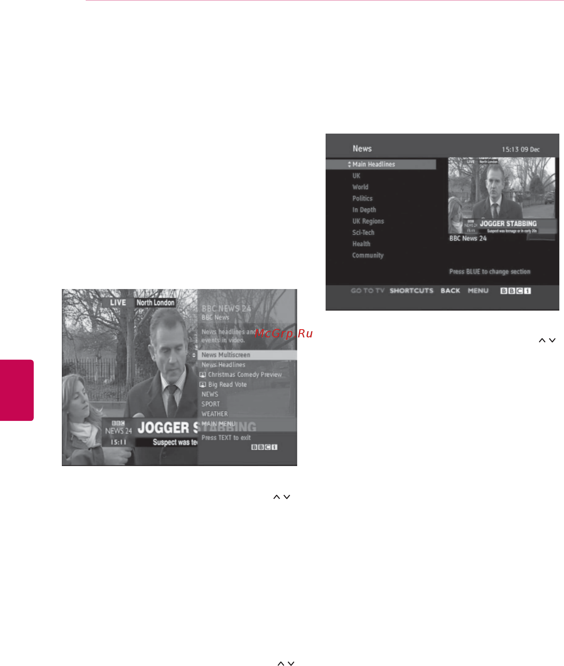 LG 42 LW575S [118/146] Цифровой телетекст