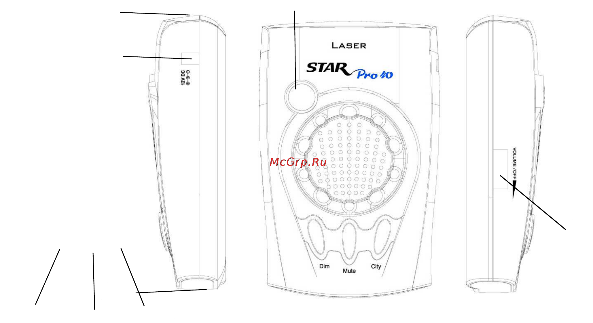 Star Pro 40 [4/15] Органы управления и функции