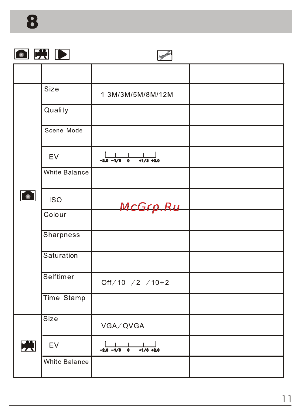 Ufo DS 55 [12/16] Меню и установки