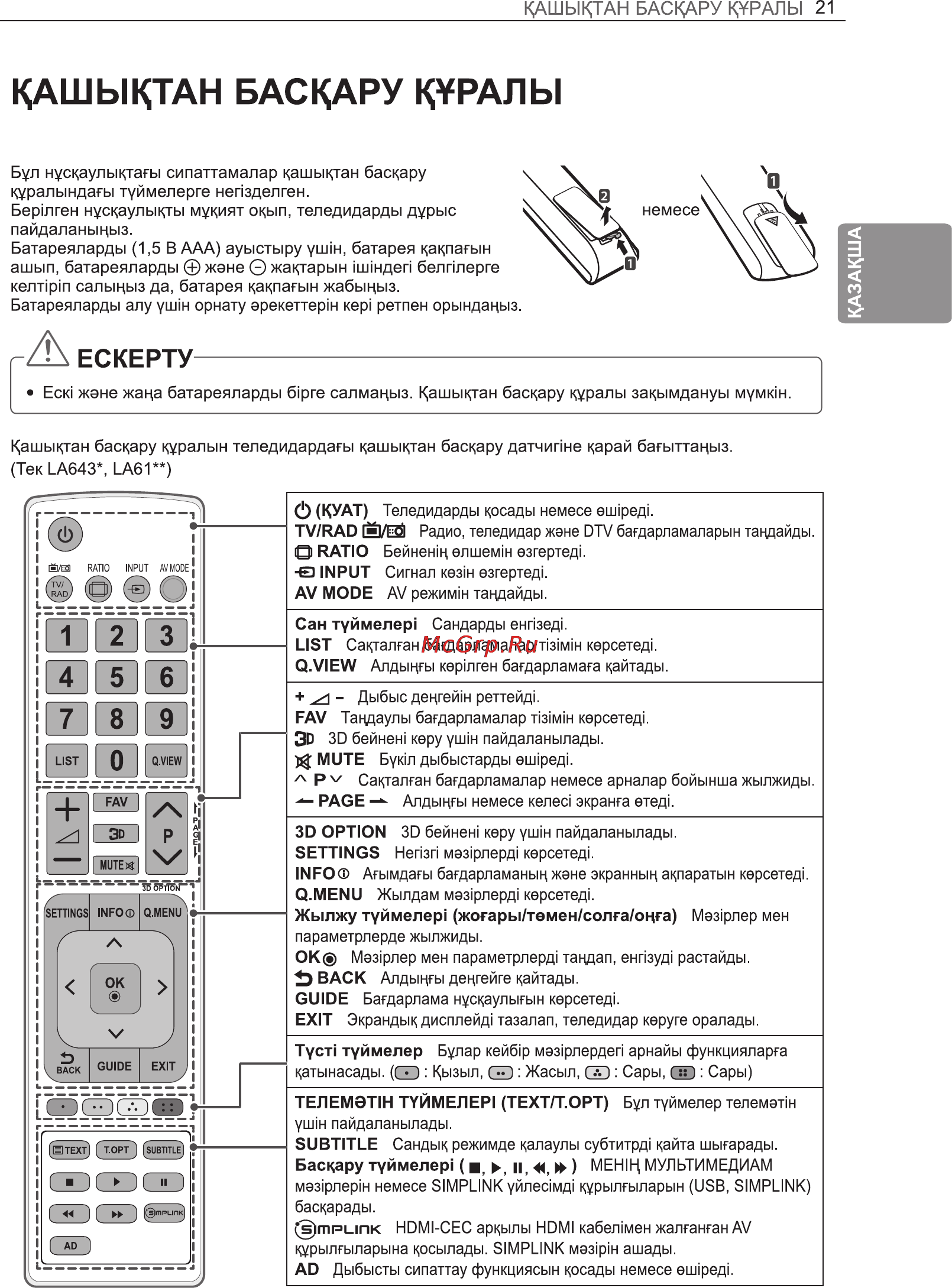 LG 32LA615V Инструкция по эксплуатации онлайн [53/100] 23496