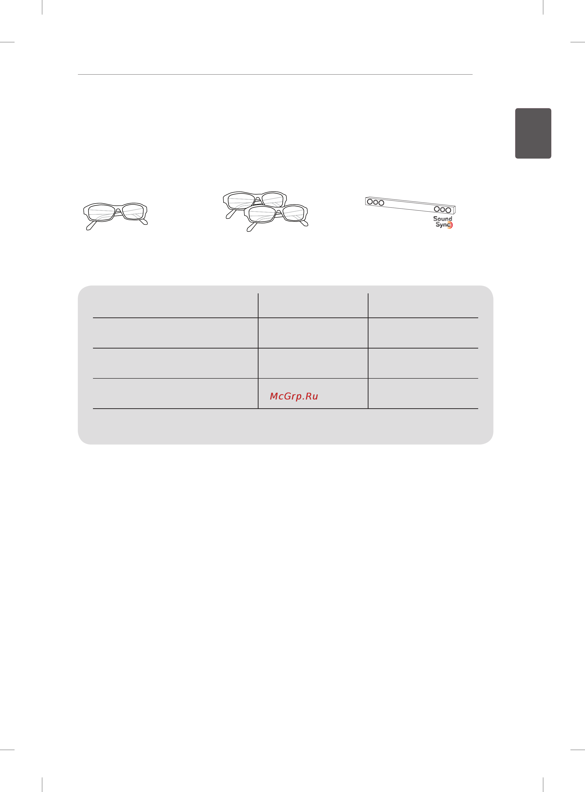LG 42LA643V [37/134] Separate purchase