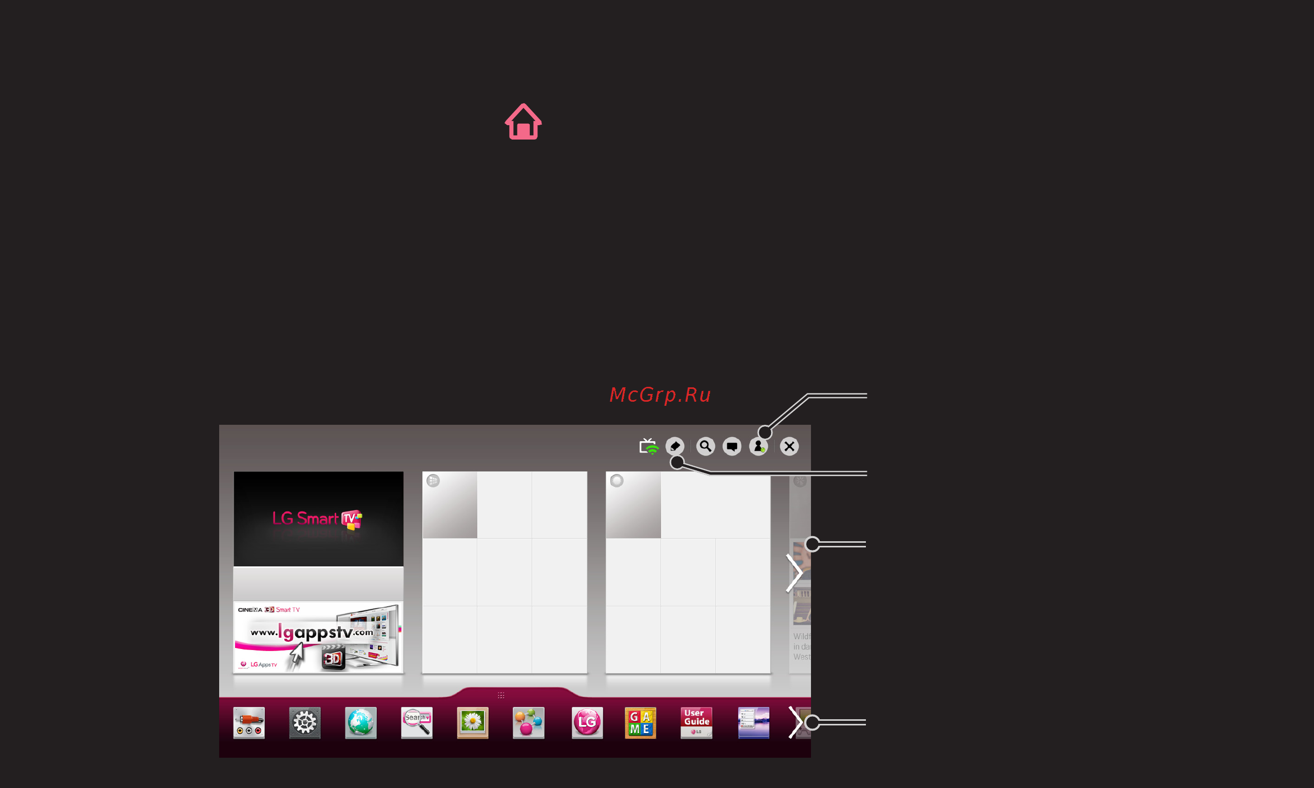 LG 55LA860V [97/270] Функция lg smart